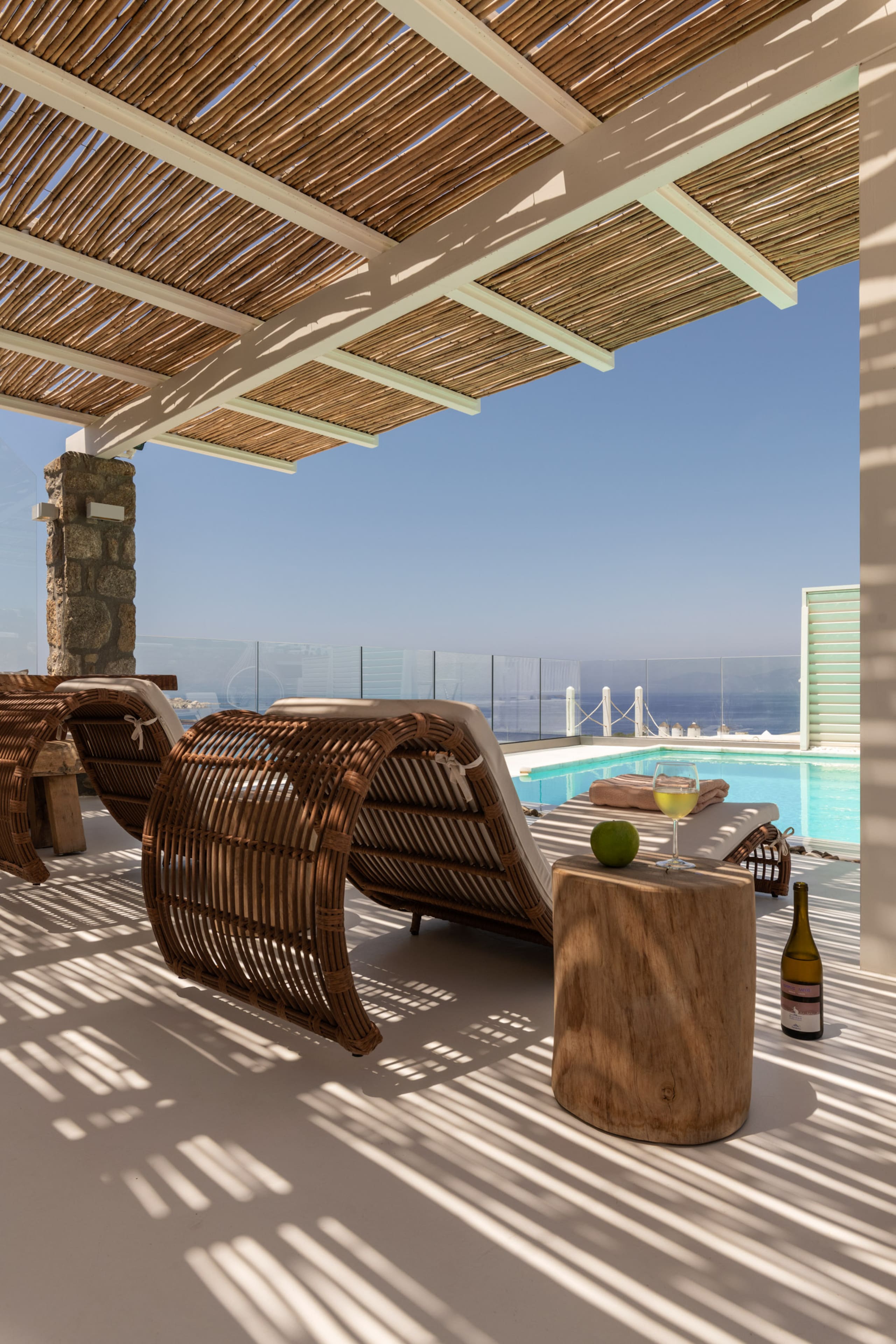 Ocean View Villa Mykonos Center 3 Min Walk to Town 19