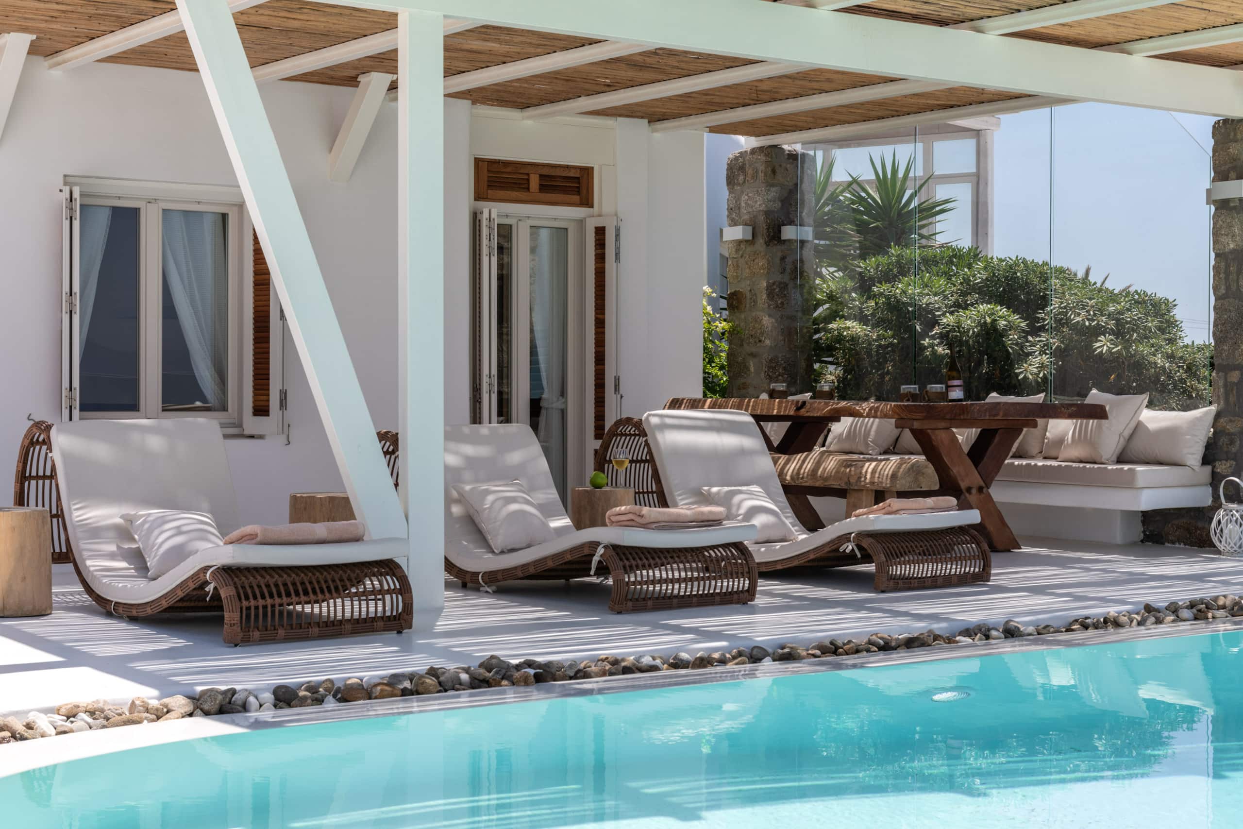 Ocean View Villa Mykonos Center 3 Min Walk to Town 27