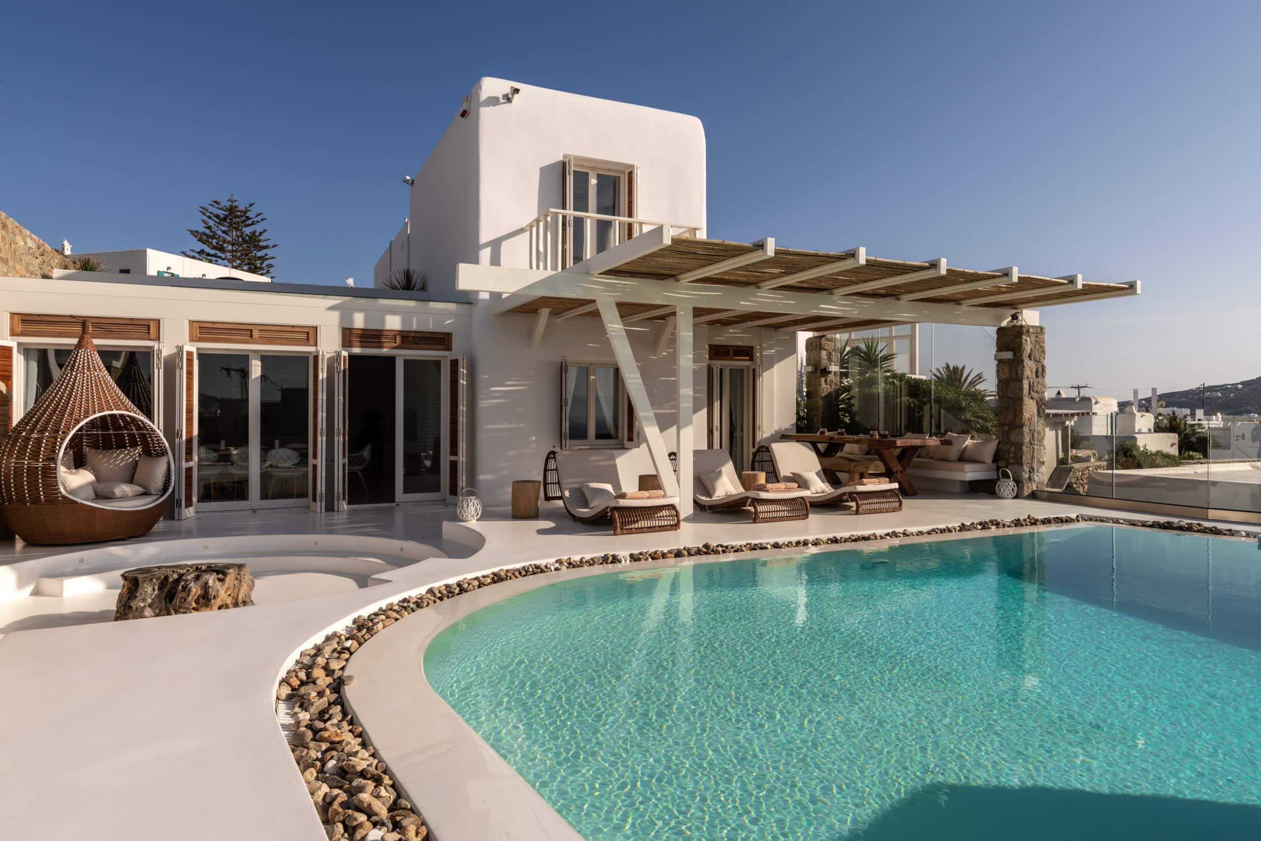 Ocean View Villa Mykonos Center 3 Min Walk to Town 39