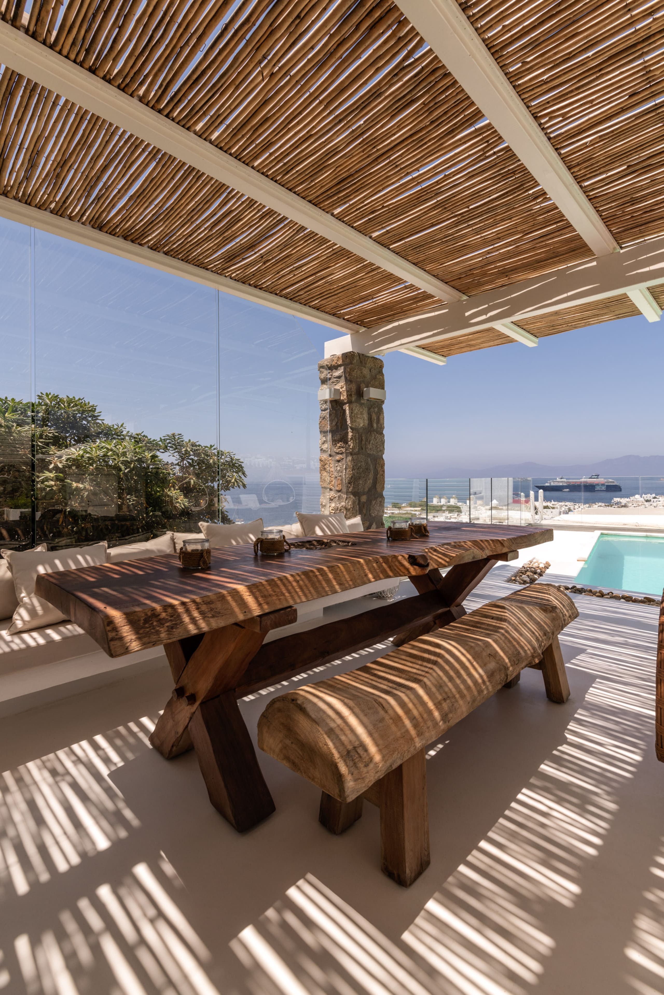 Ocean View Villa Mykonos Center 3 Min Walk to Town 23