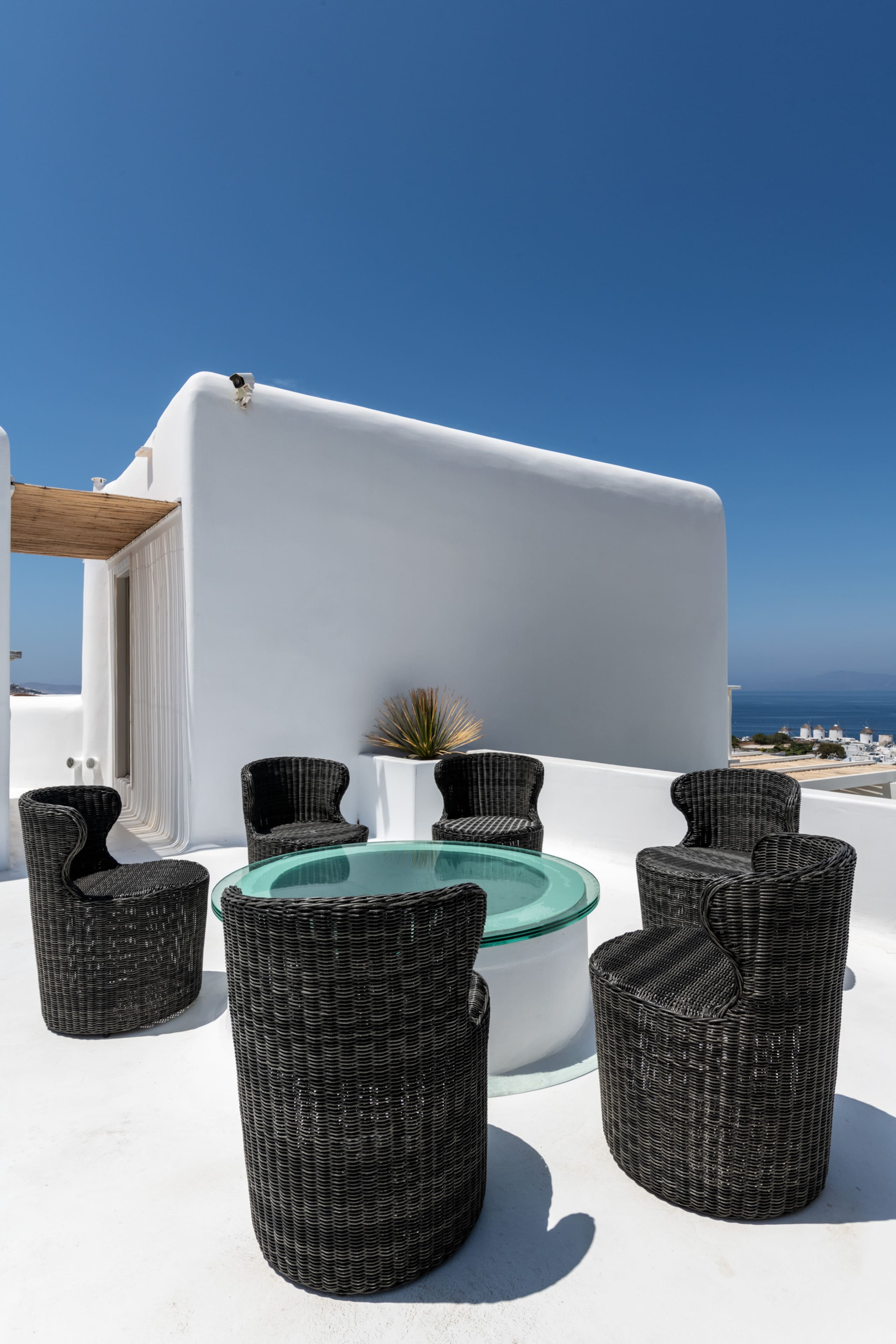 Ocean View Villa Mykonos Center 3 Min Walk to Town 18