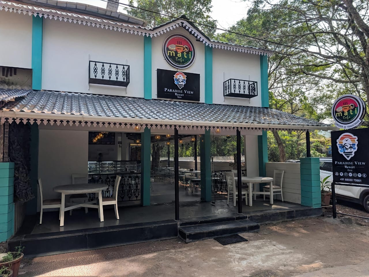 106 Paradise View Resort - Steps to Candolim Beach 8