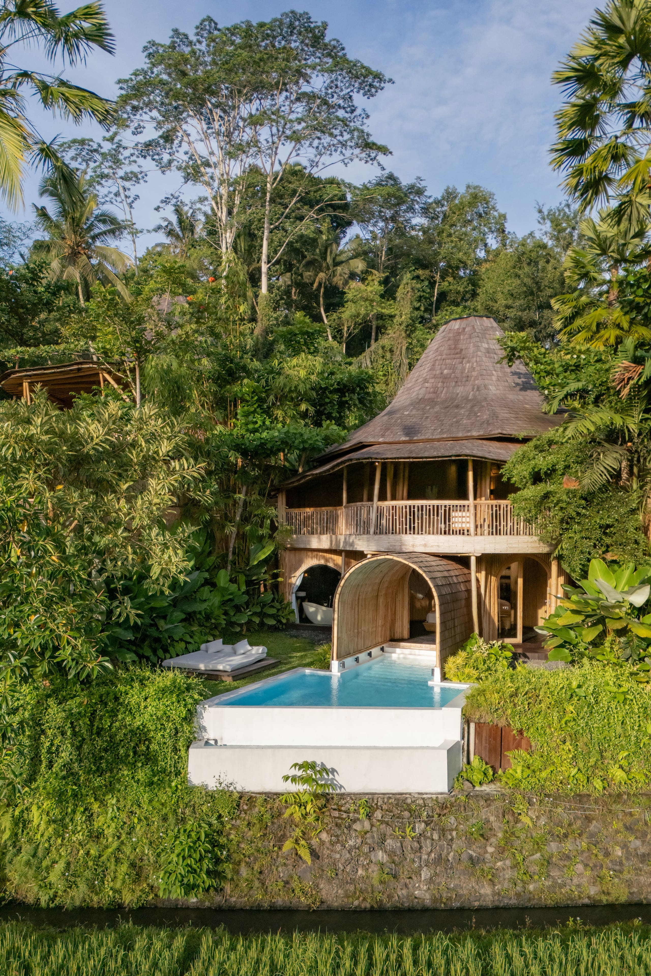 Arch - Bamboo Villa in Eco Six Bali Resort