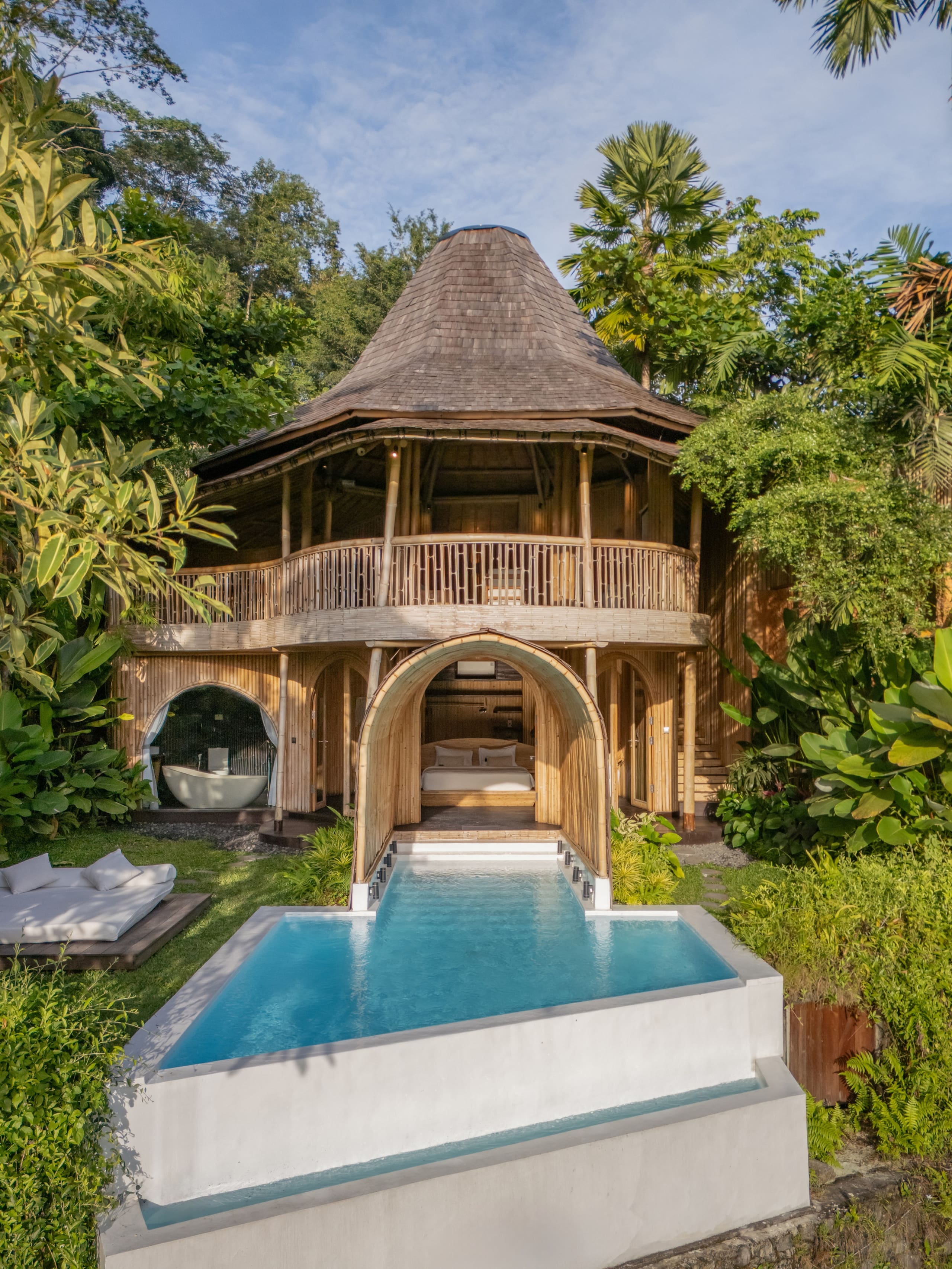 Arch - Bamboo Villa in Eco Six Bali Resort — photo 5