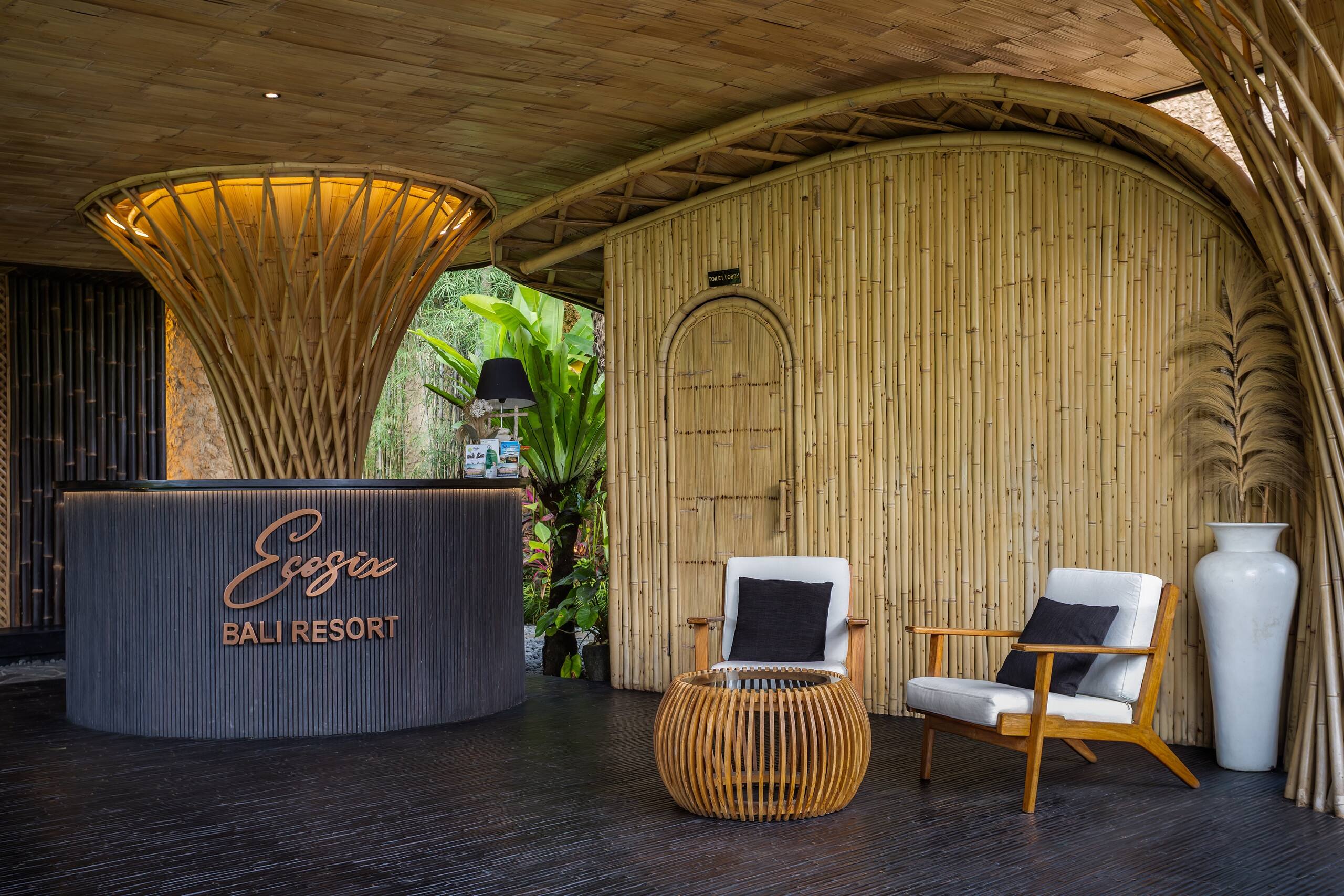 Arch - Bamboo Villa in Eco Six Bali Resort 26