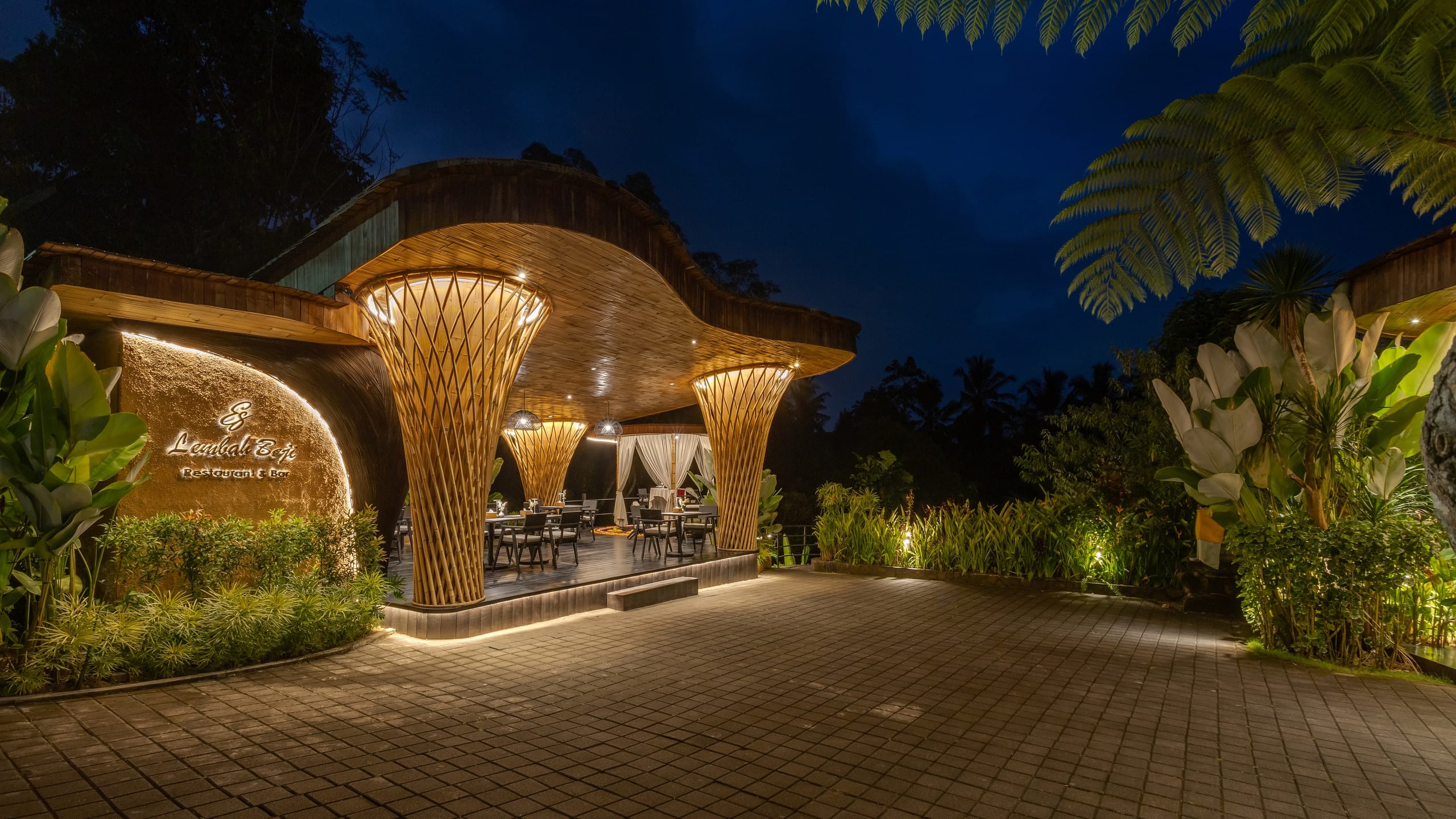 Arch - Bamboo Villa in Eco Six Bali Resort 24