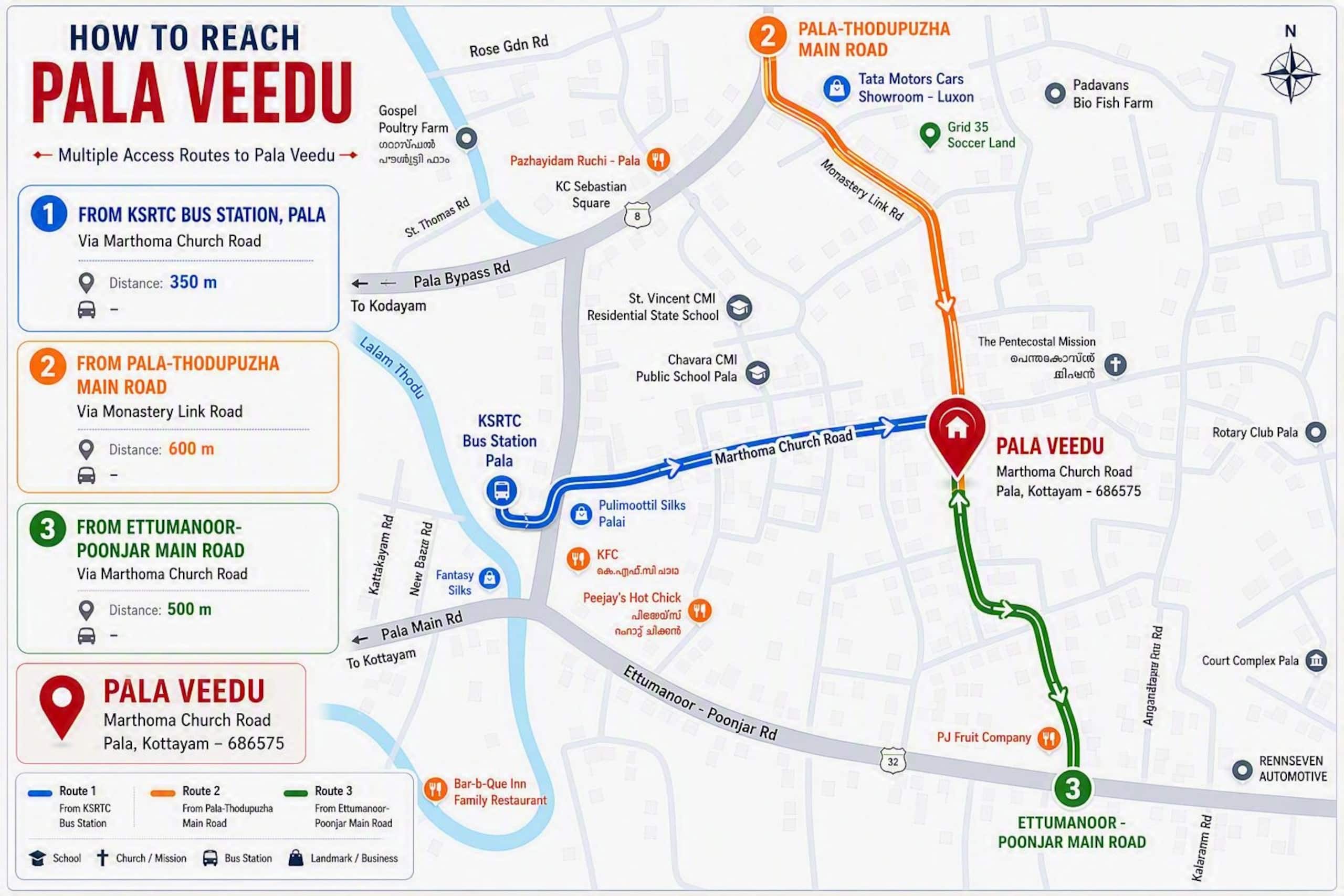 Pala Veedu | Elegant 3 BHK at the heart of Pala 32