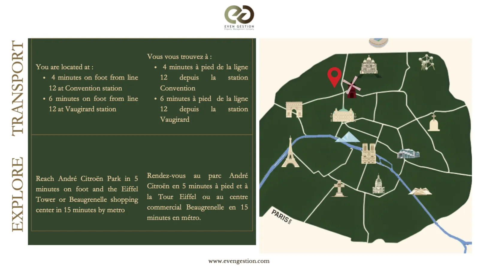 1. Cosy 1BR - Parc des expositions 14