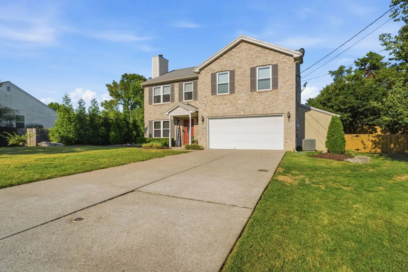 Fire pit, covered patio and fireplace near BNA 11