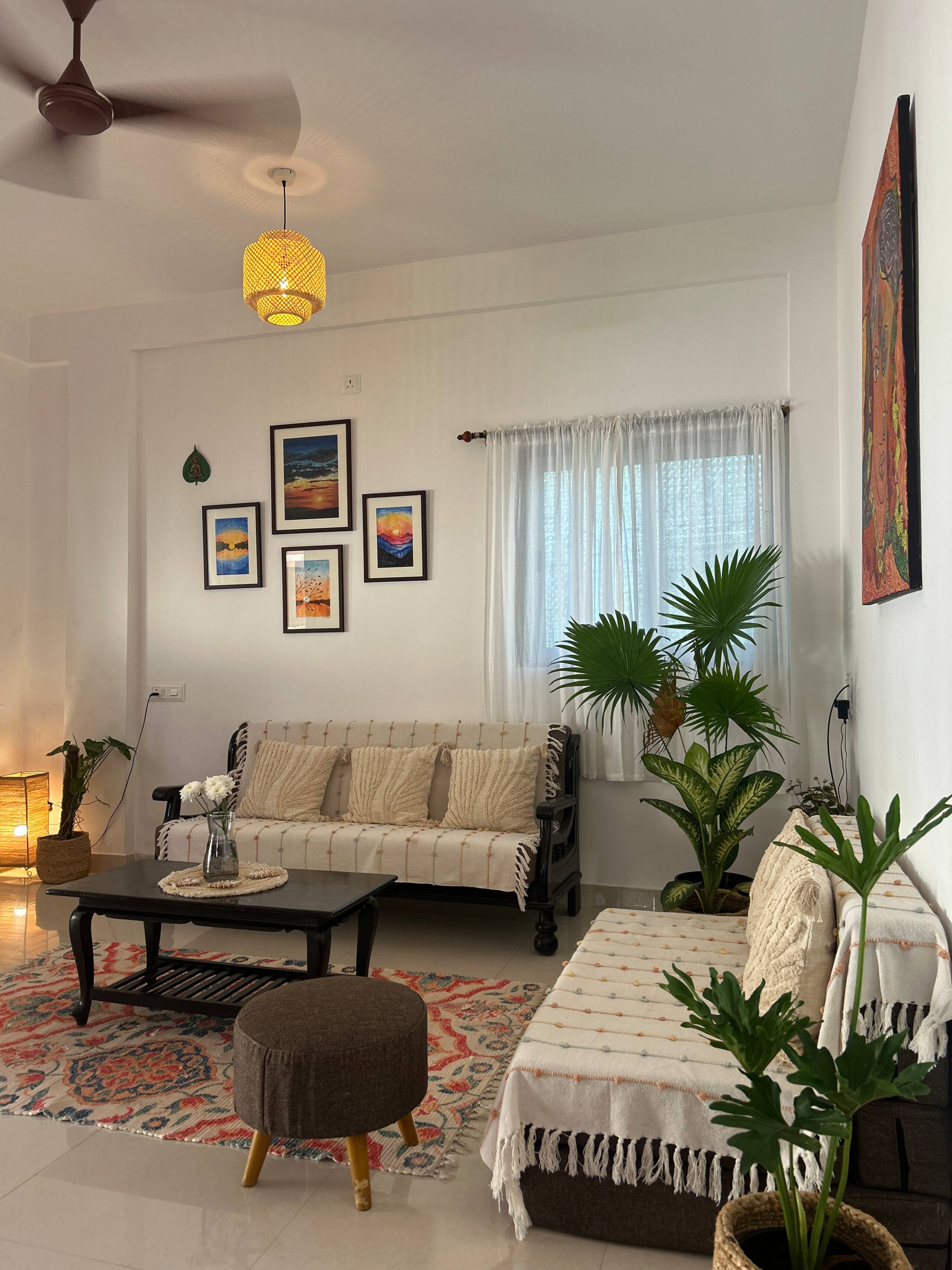 Casa Melosa/1BHK villa/3 min walk to Ashwem beach 12