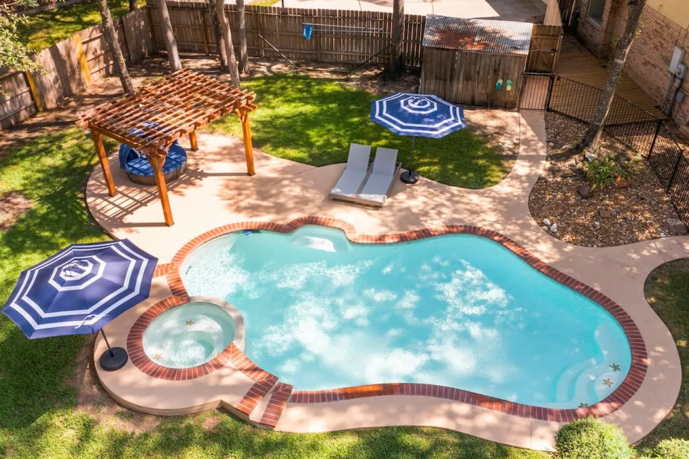 Train-Themed 5BR in Spring, TX | Heated Pool, Hot Tub, Sleeps 16