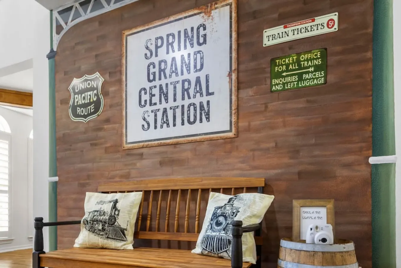 Train-Themed 5BR in Spring, TX Heated Pool, Hot Tub, Sleeps 16 15