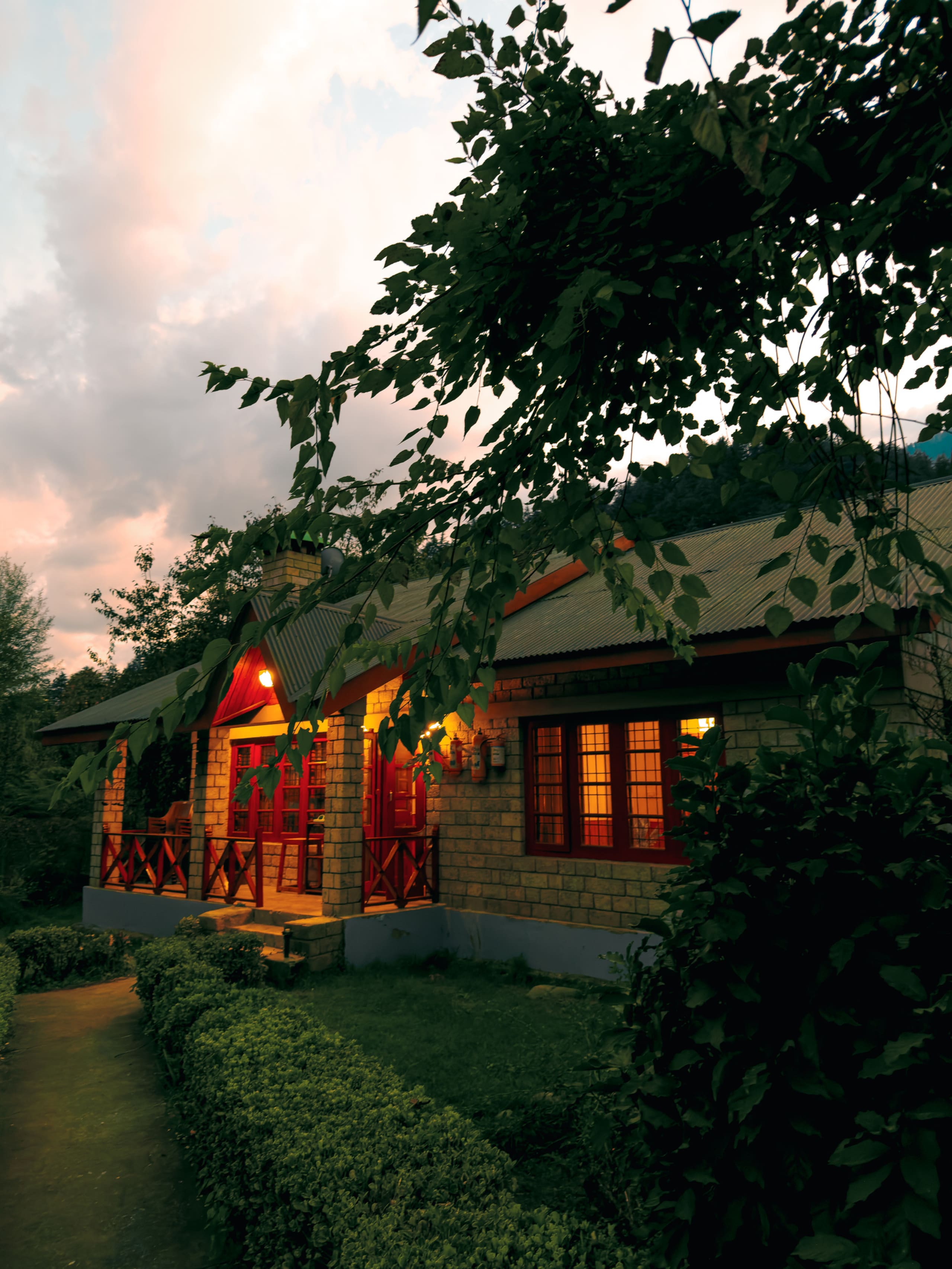 Leela huts 2-bhk entire hut with inside fireplace 7