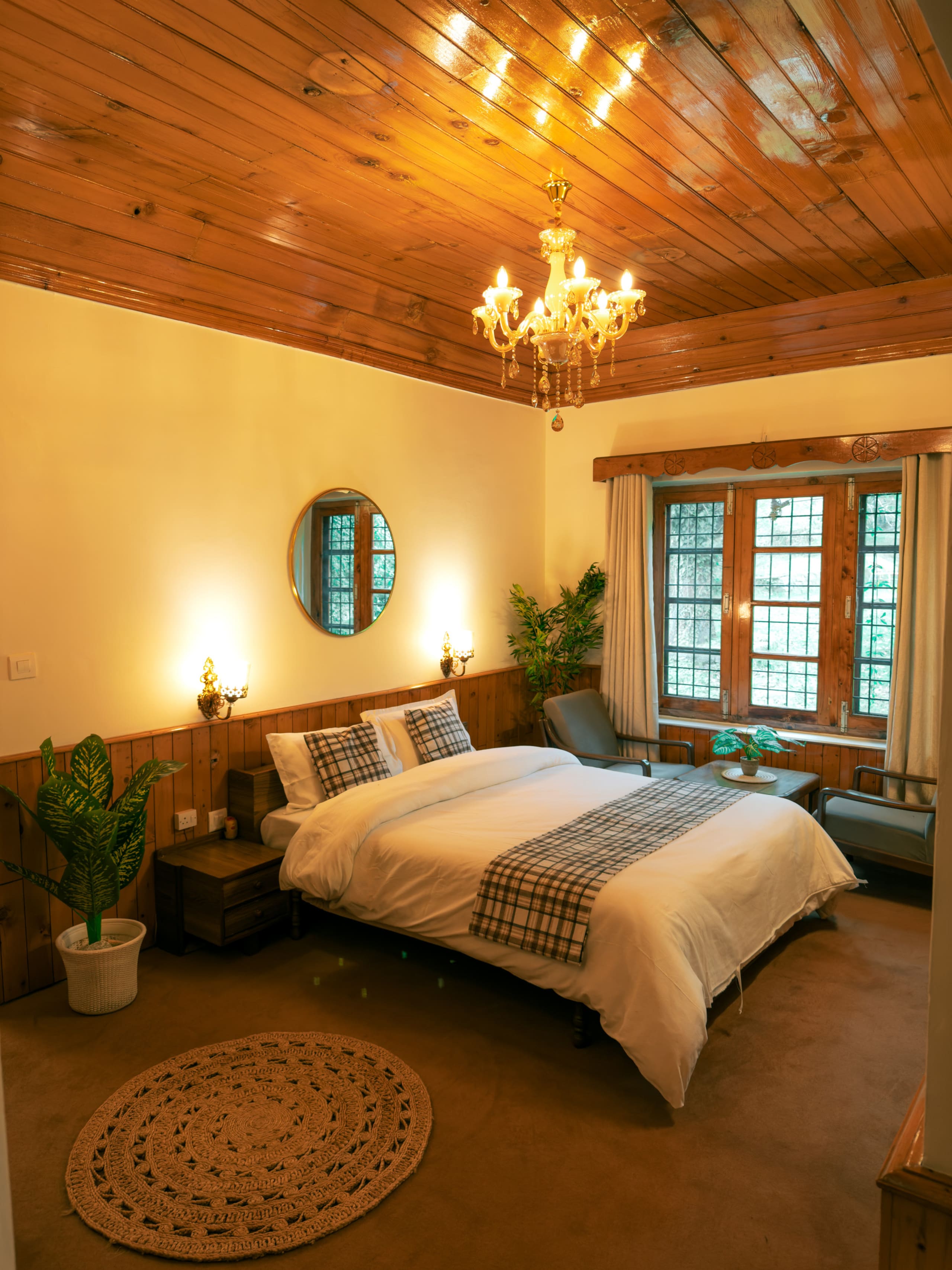 Leela huts 2-bhk entire hut with inside fireplace 3