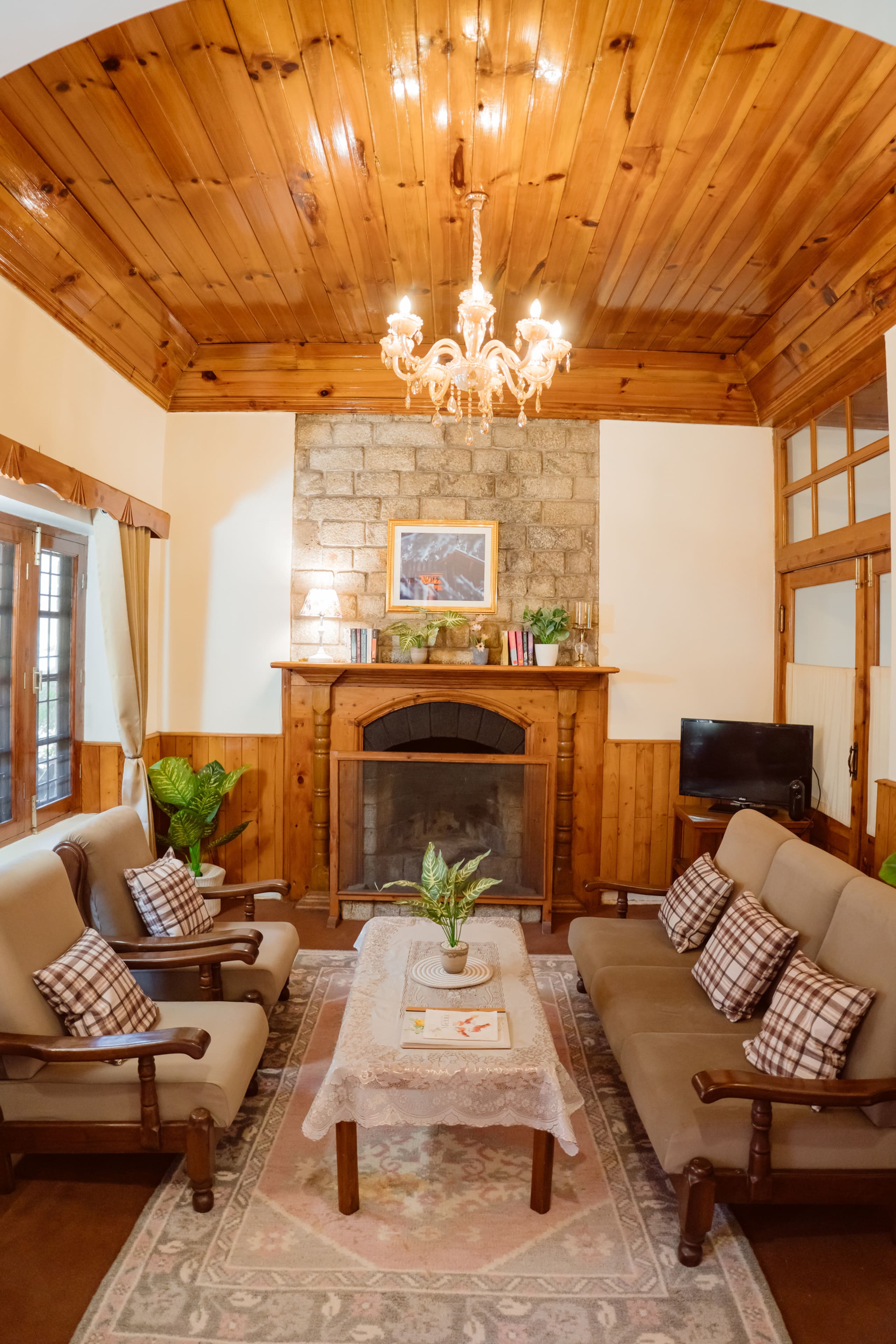 Leela huts 2-bhk entire hut with inside fireplace 15
