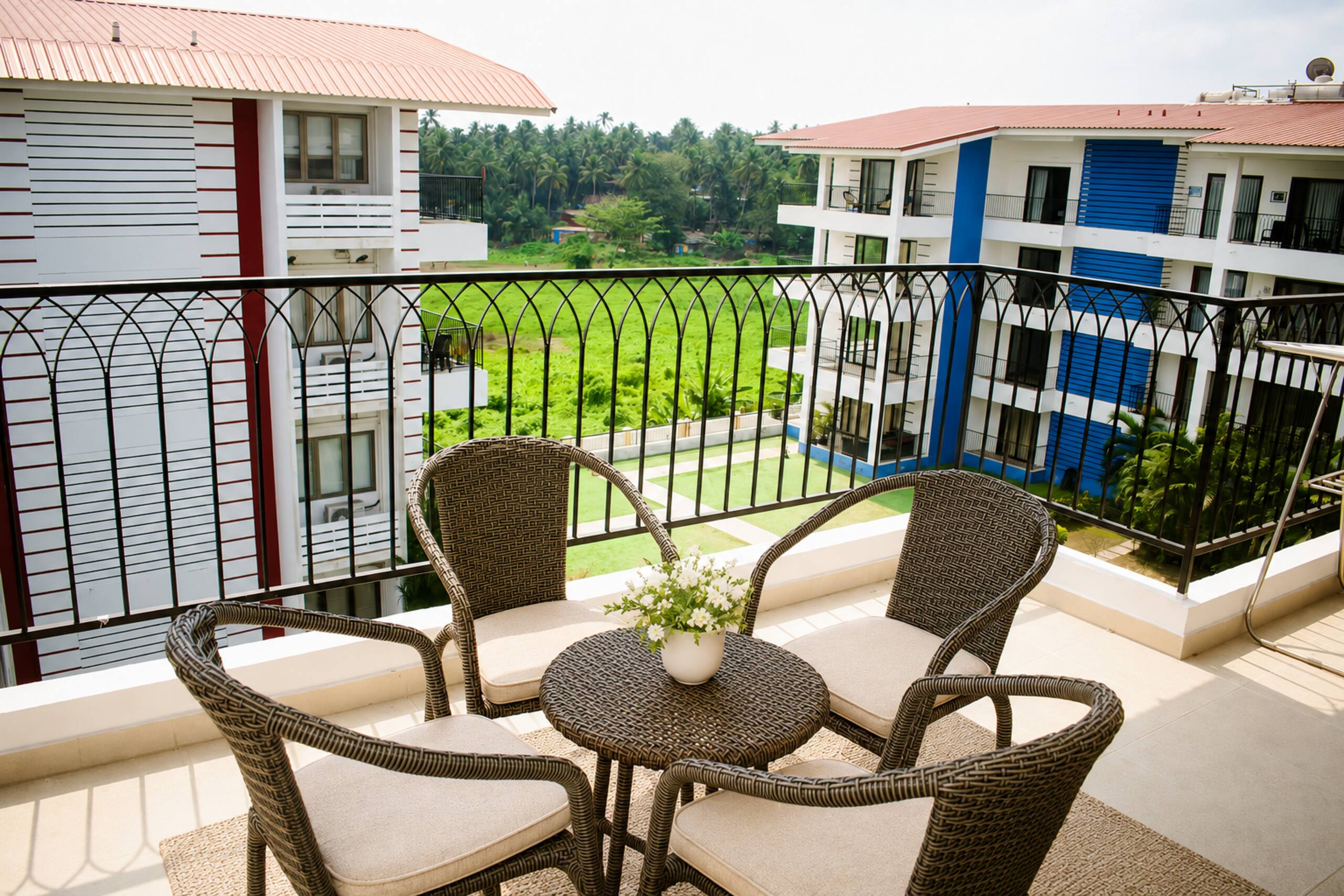 Faodail 20 | Pool & Paddy View 1BHK in Baga 29
