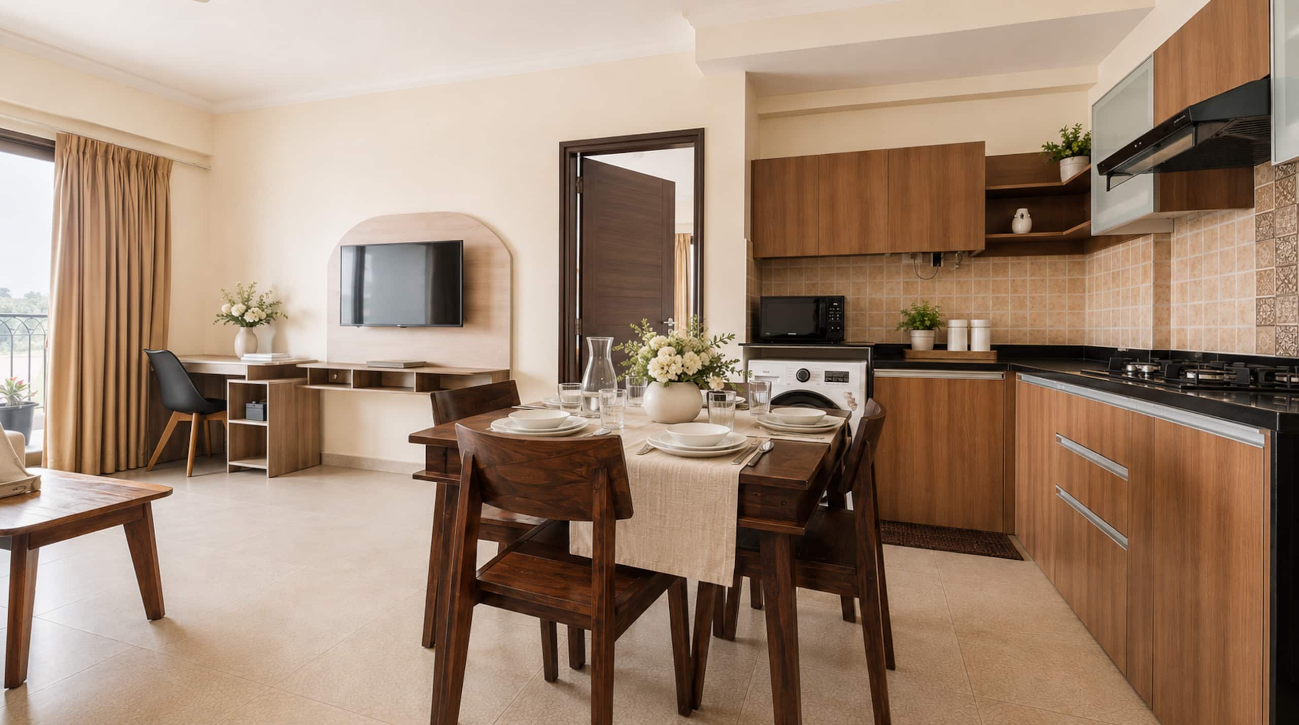 Faodail 20 | Pool & Paddy View 1BHK in Baga 11