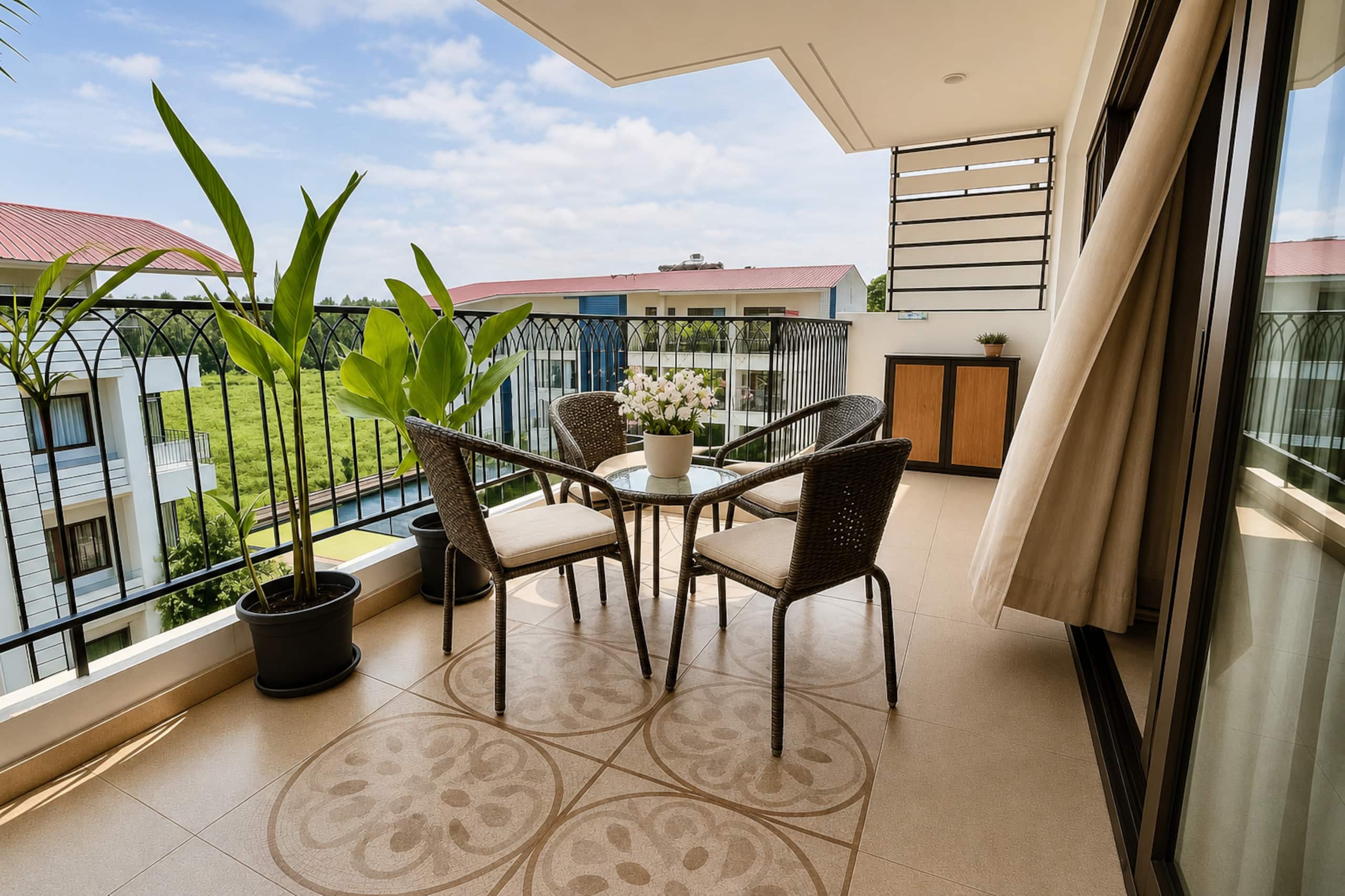 Faodail 20 | Pool & Paddy View 1BHK in Baga 27