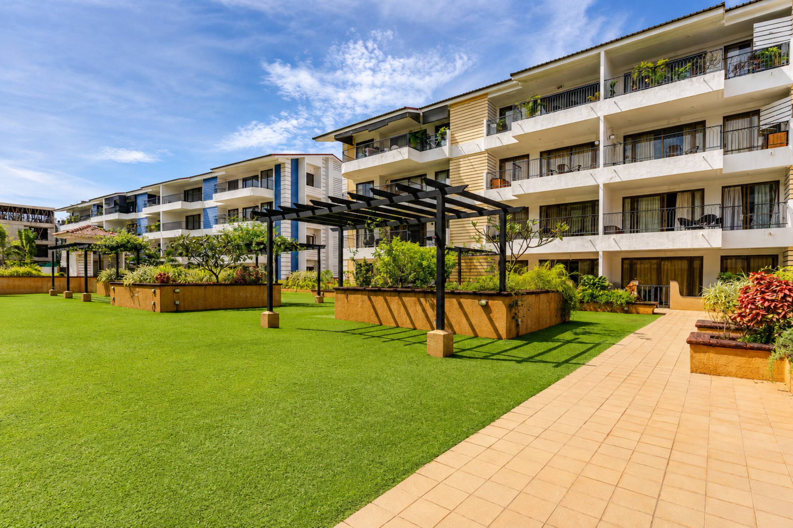 Faodail 20 | Pool & Paddy View 1BHK in Baga 38