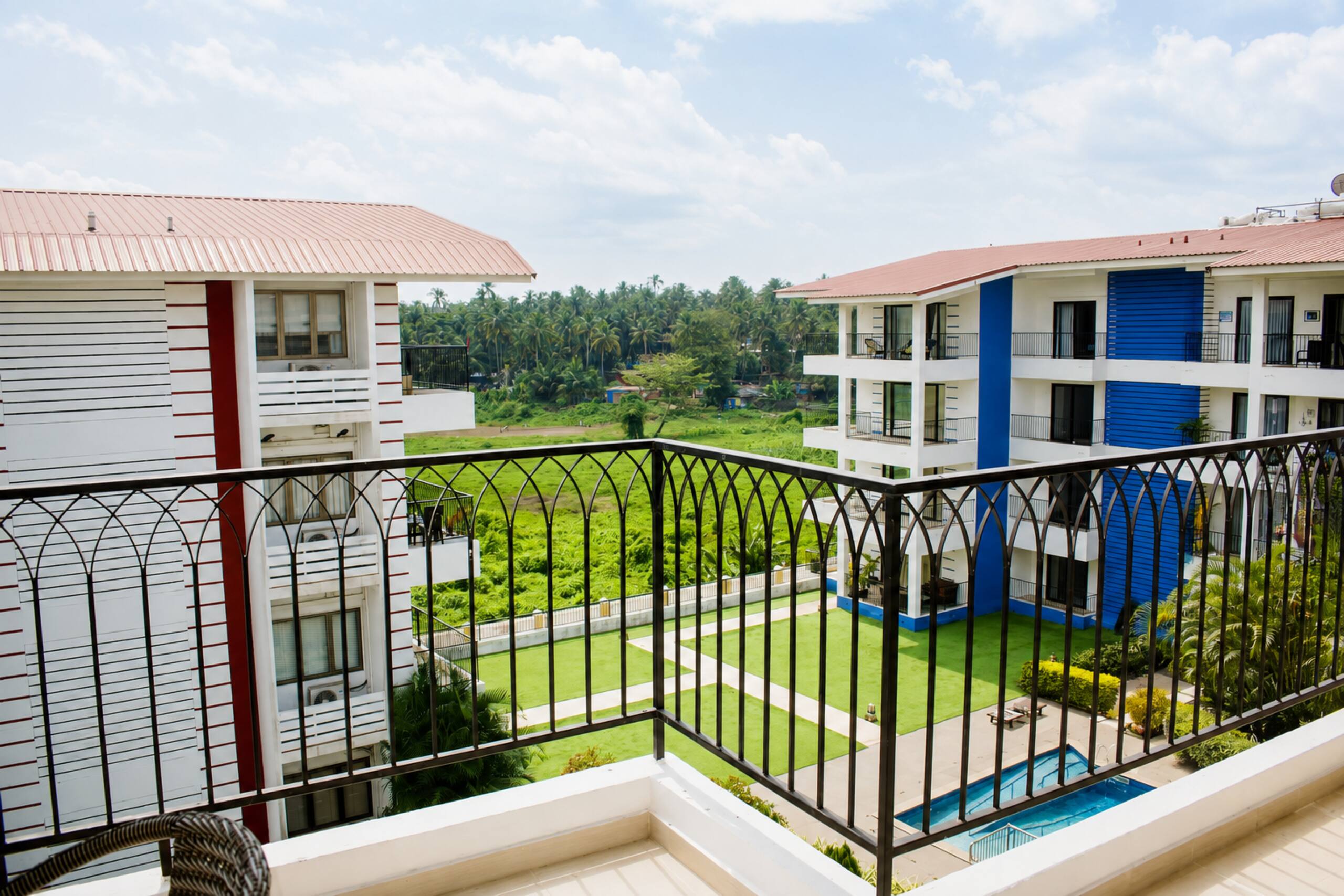 Faodail 20 | Pool & Paddy View 1BHK in Baga 31