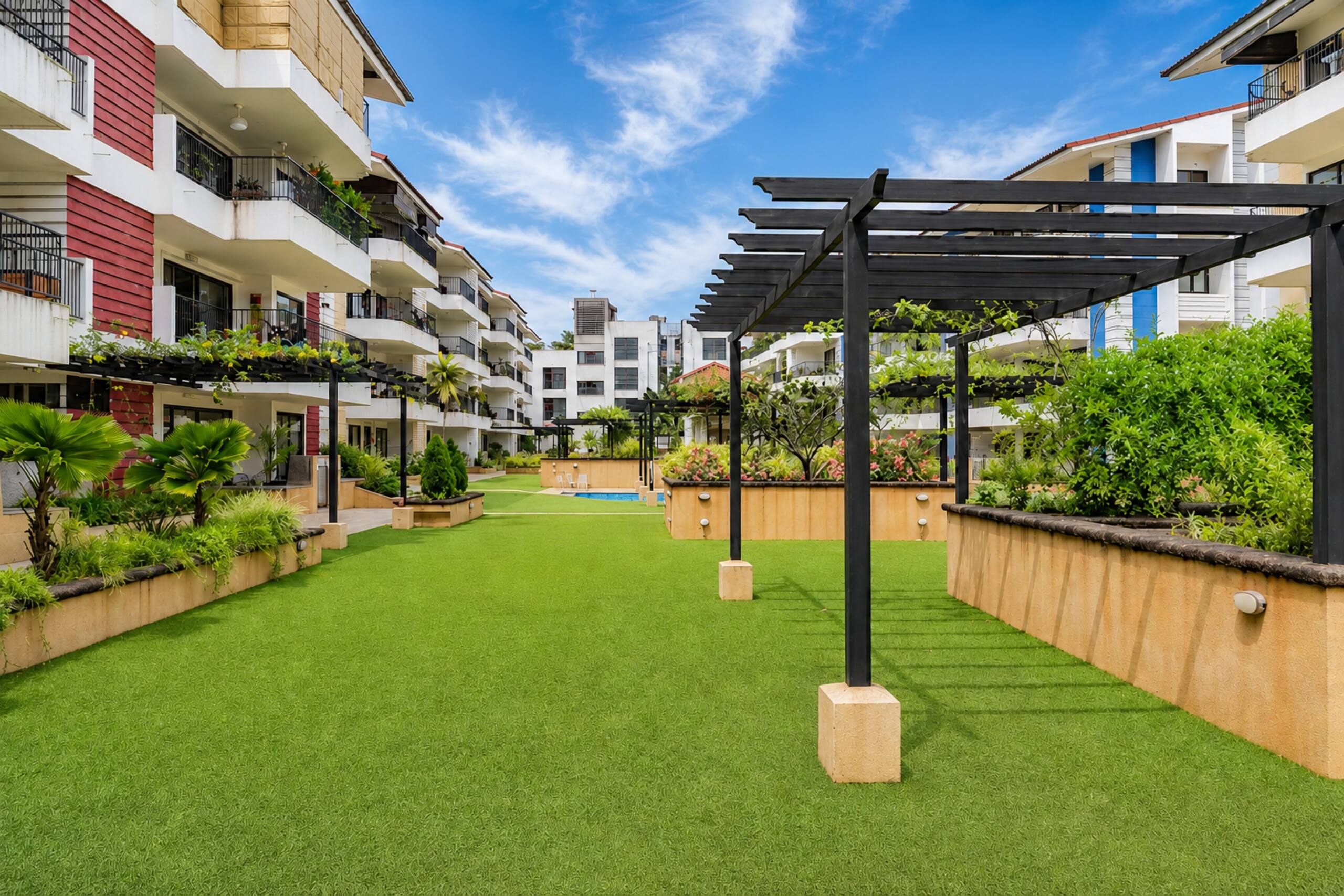 Faodail 20 | Pool & Paddy View 1BHK in Baga 25