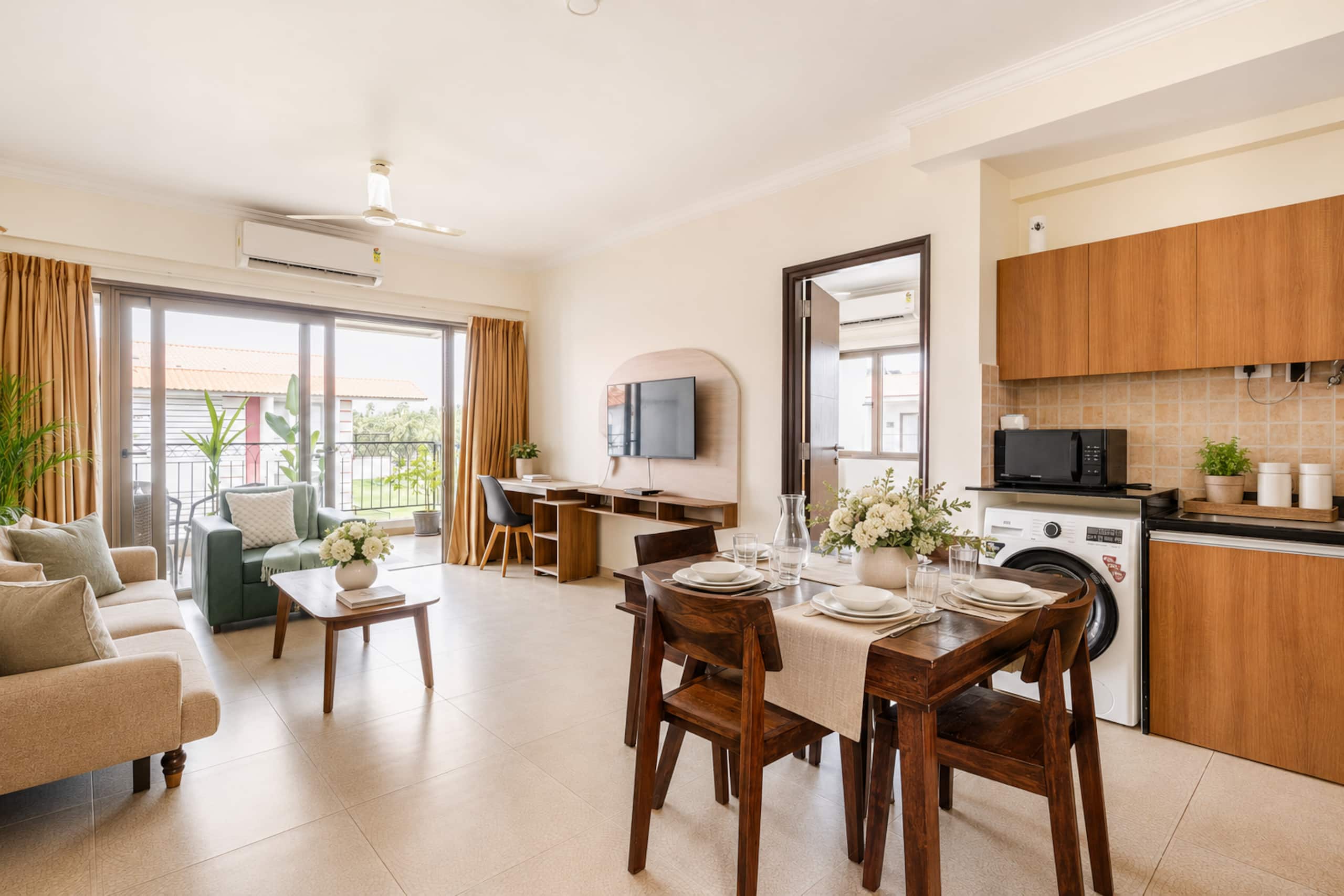Faodail 20 | Pool & Paddy View 1BHK in Baga — photo 4