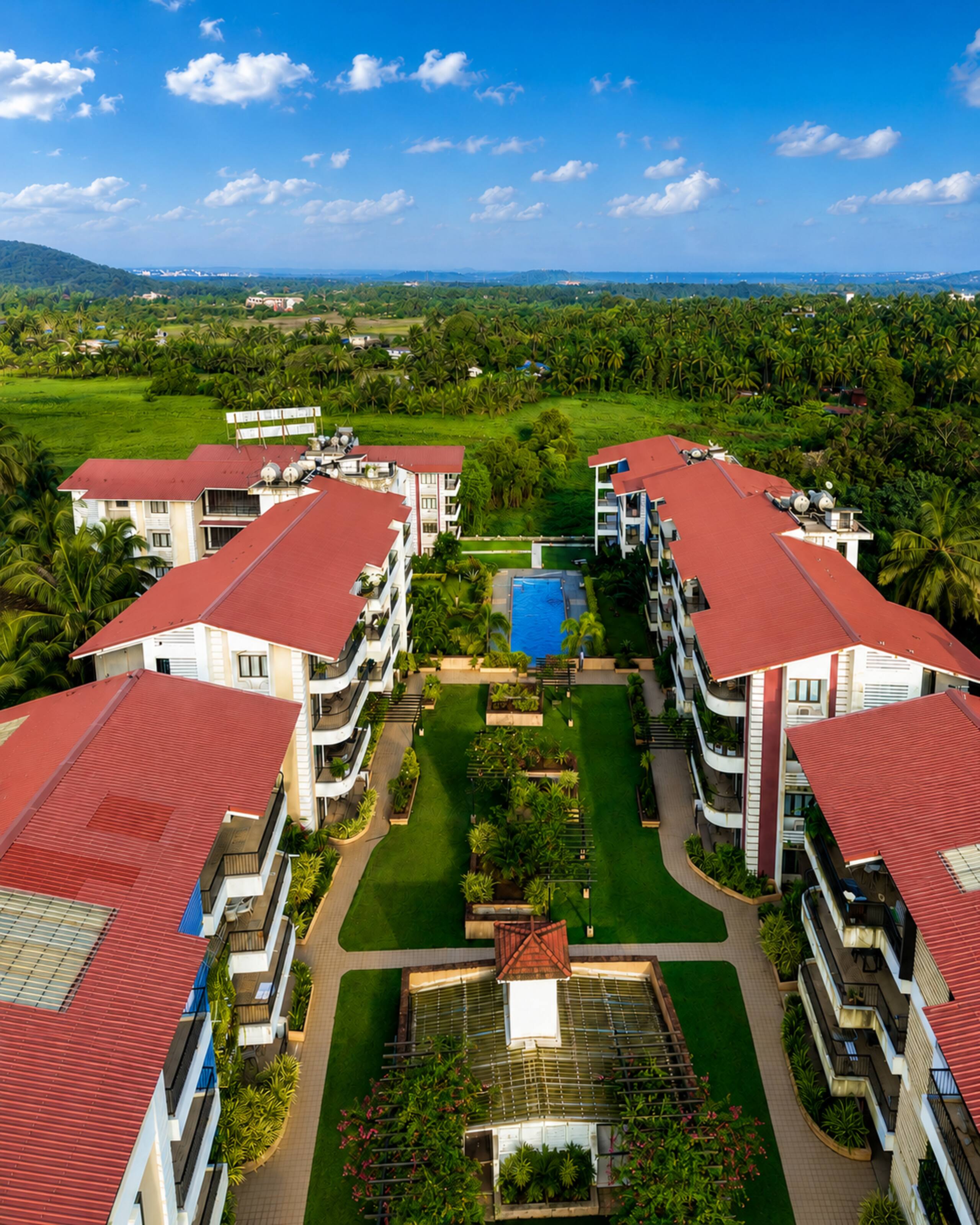 Faodail 20 | Pool & Paddy View 1BHK in Baga 39