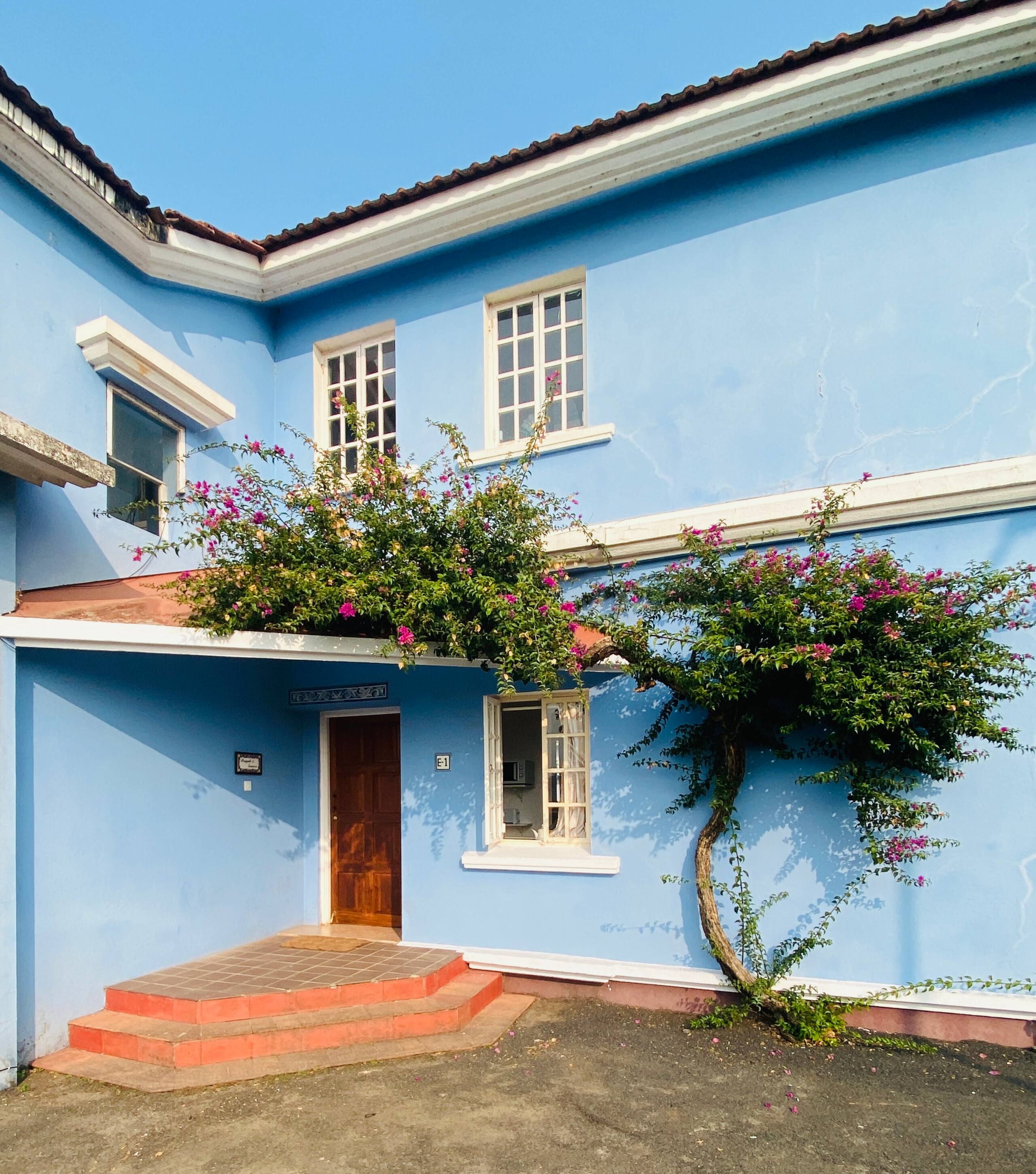 Blue house by the sea — photo 2