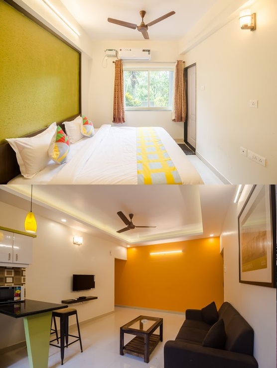 Casa Cabo: Serviced 1bhk apartment w/ pool 7