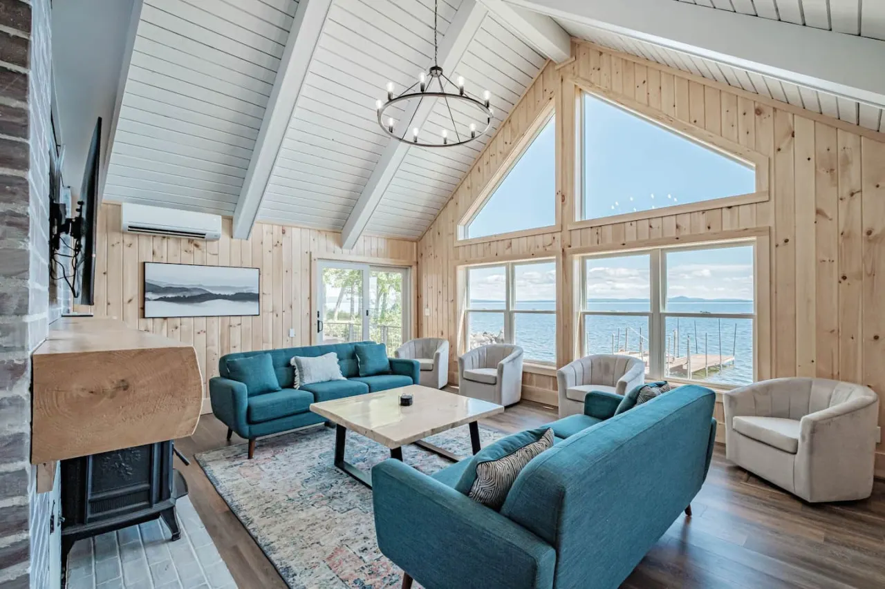 Sebago Sunrise- Luxury Lakefront on Sebago - dock/mooring+ kayaks 8