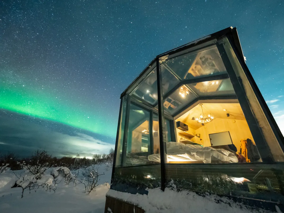 14 Peaks • Glass Roof Cabin • WonderInn Arctic — foto 4