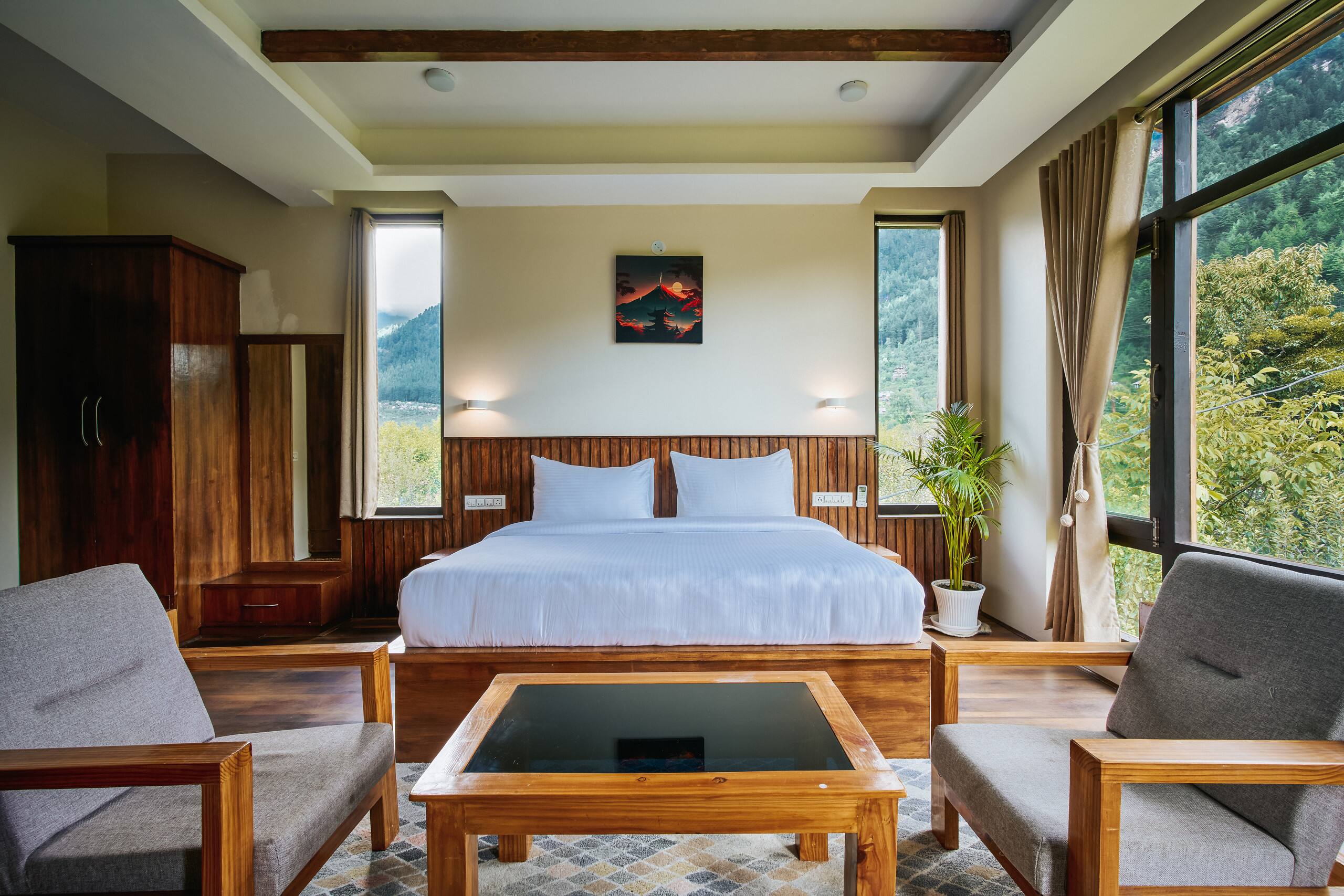 Kaizen Luxe : 6BR Japanese-Style Villa in Manali. 20