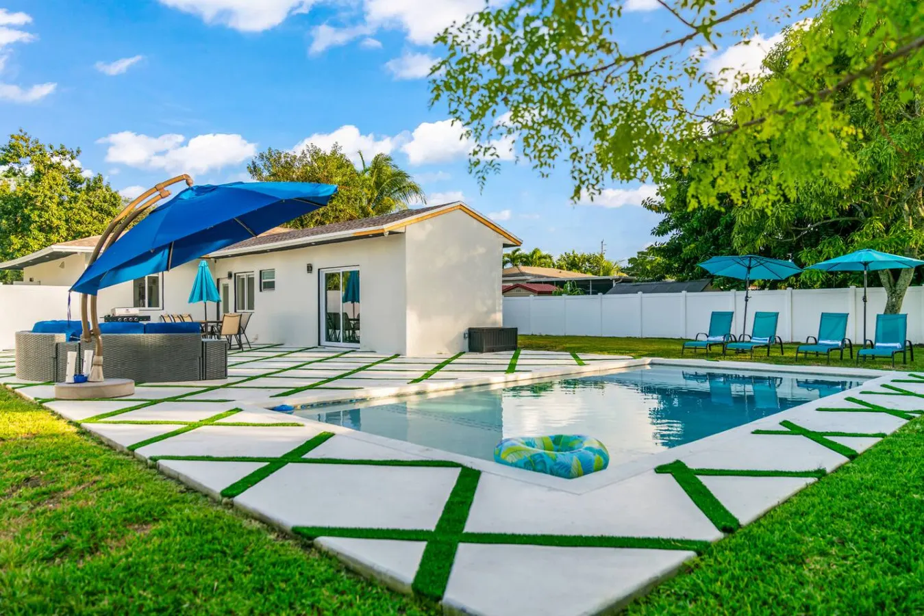 Modern North Miami Oasis w/ Heated Pool & Patio