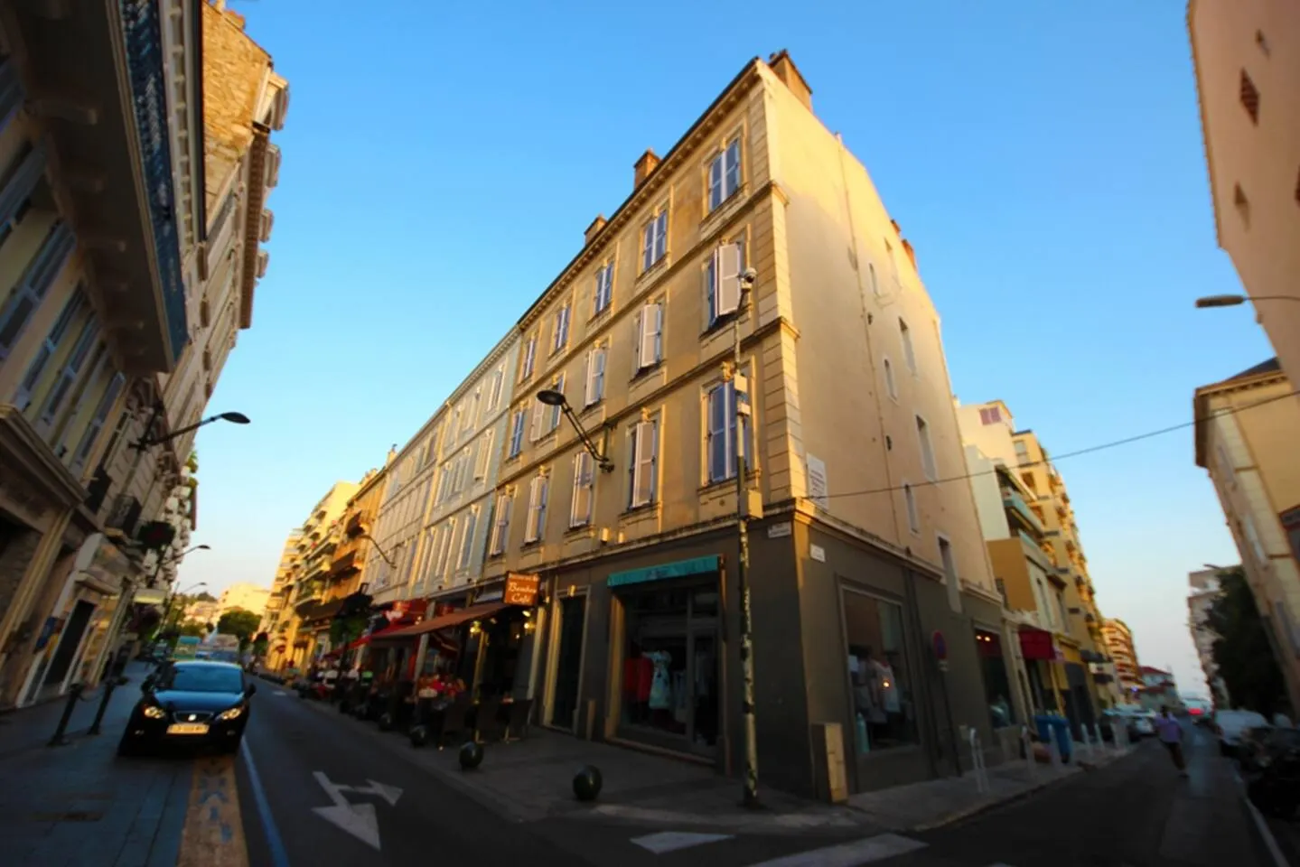 Cannes Croisette behind Carlton Hotel 10
