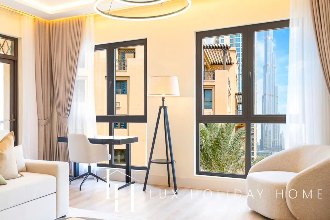 LUX The Burj Khalifa View Downtown Suite 6
