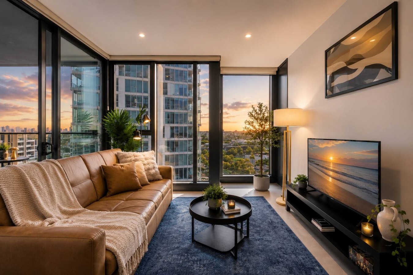 AccorView Luxury 1BR Suite Pool Gym Parking 2