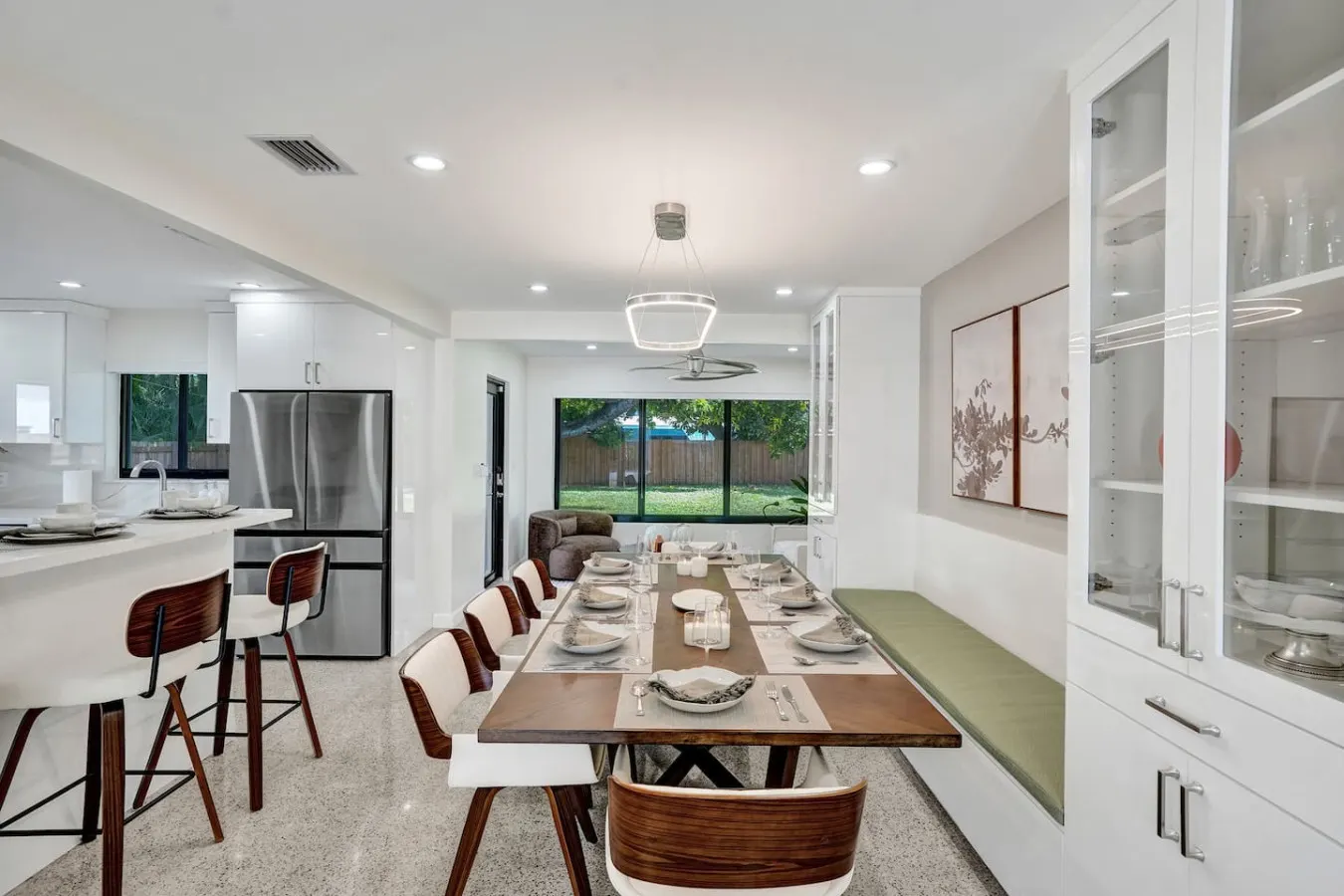 Stylish 2BR Game Room Big Yard Near Beach 12