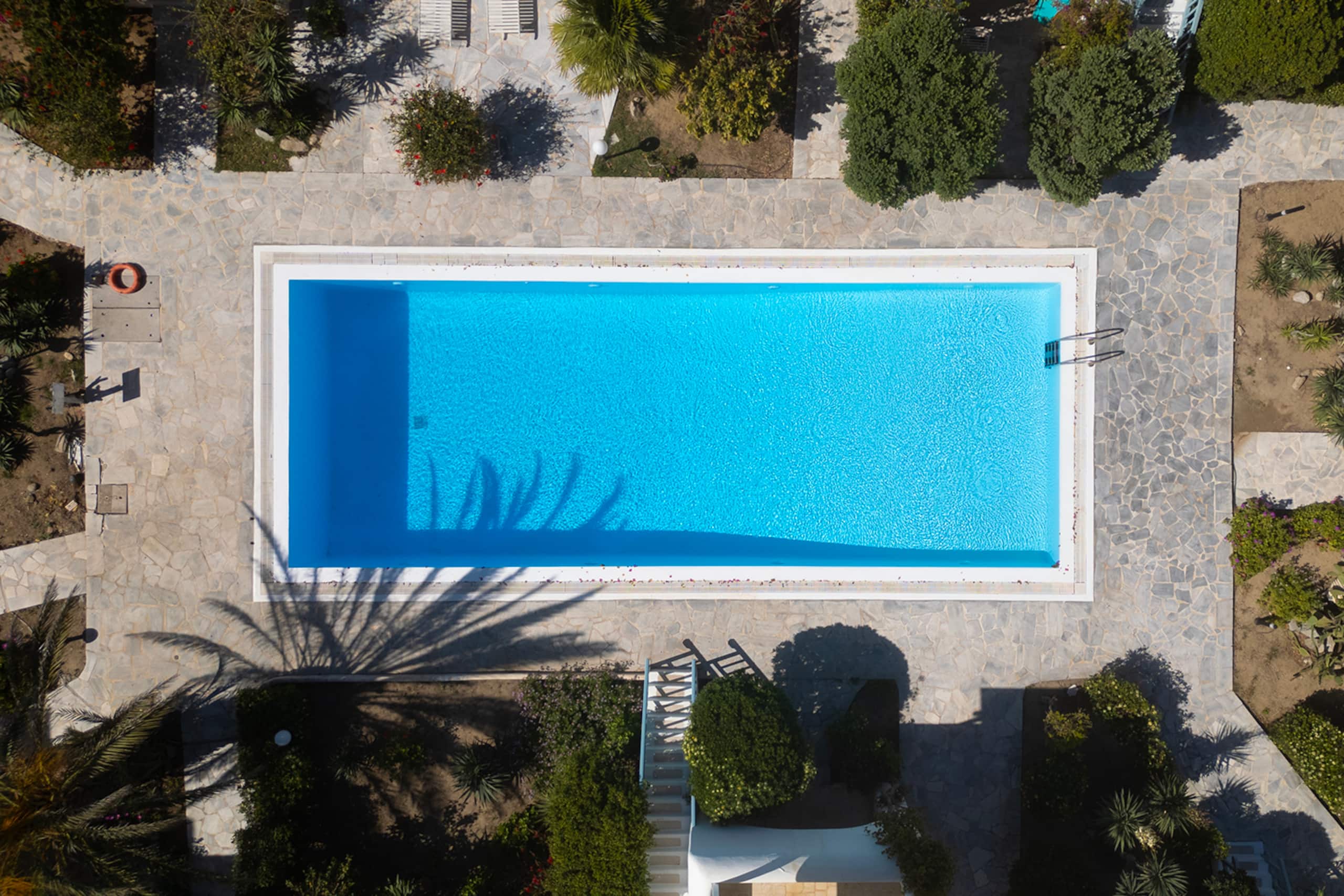 Mykonian Style Pool House 5 w Night Security Guard — photo 2