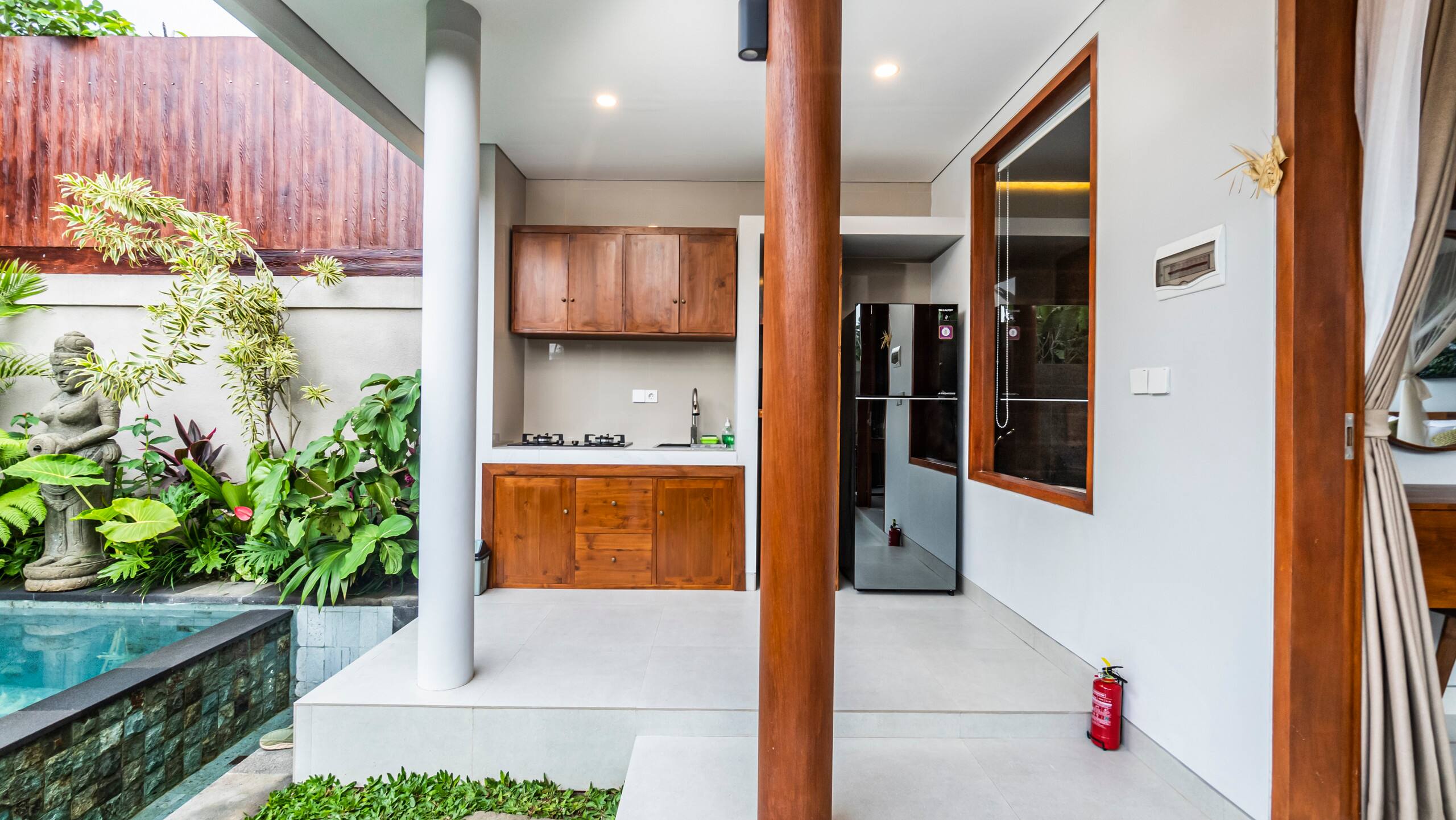 Haru Private Pool Villa and Kitchen 10