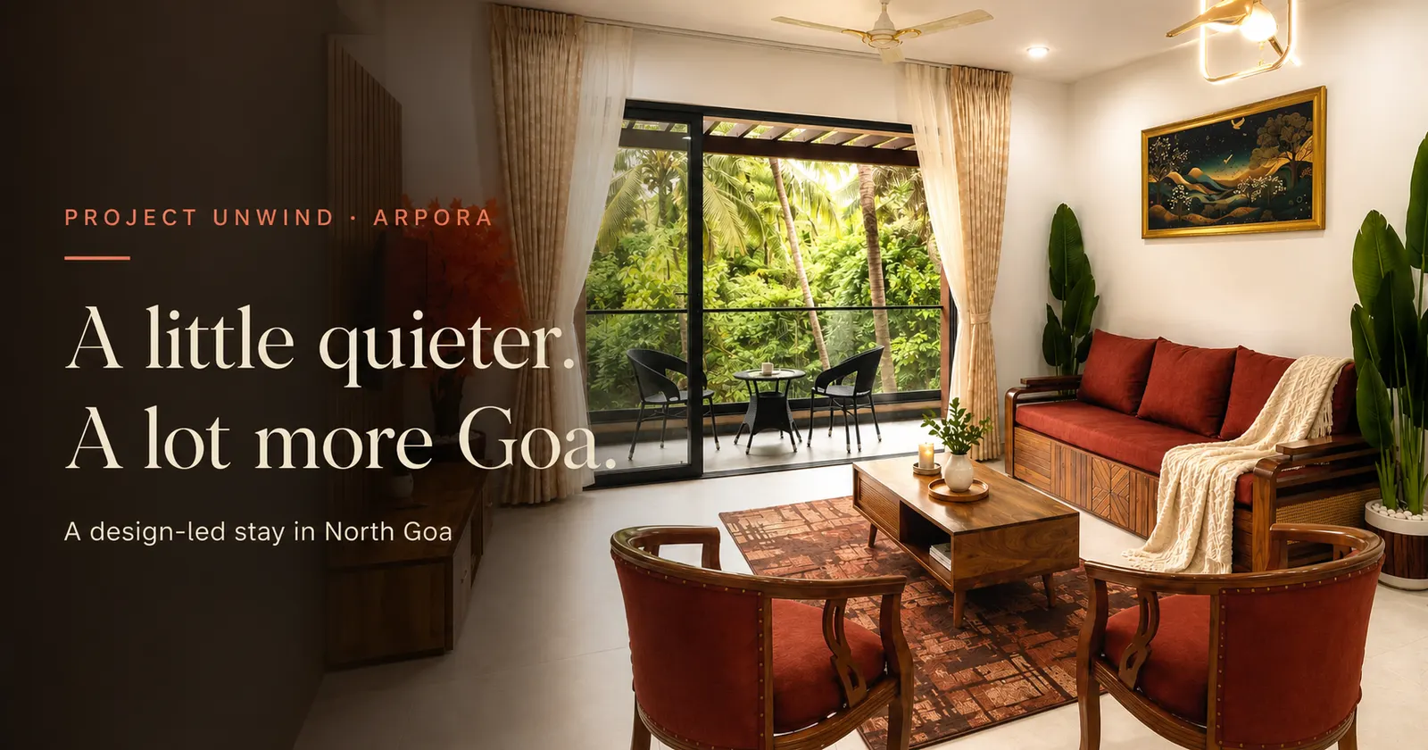 Project: Unwind Luxe Retreat with Pool Near Baga 1