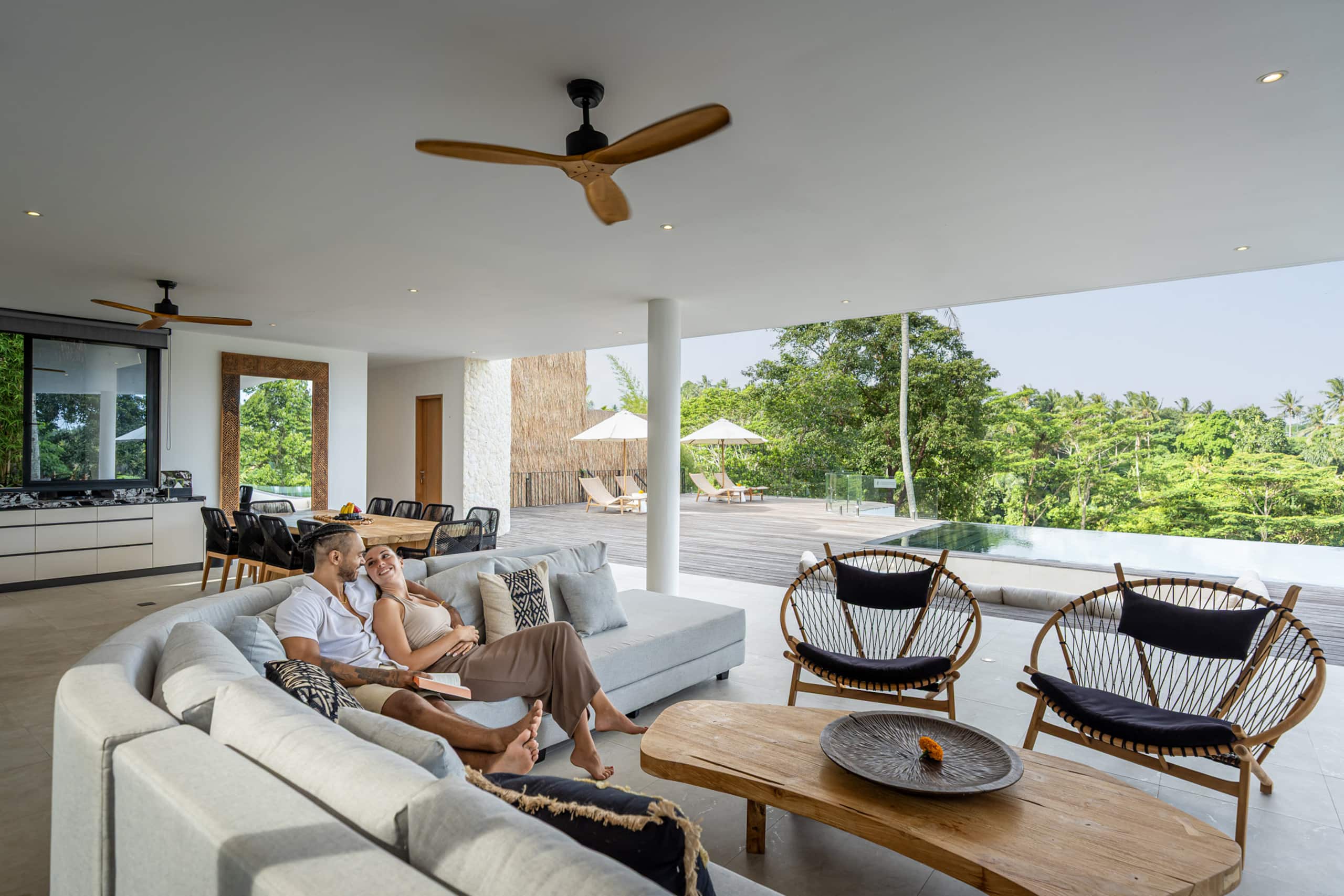 Supreme Villa 4BR Ubud Epic Pool Sunrise Canyon 12