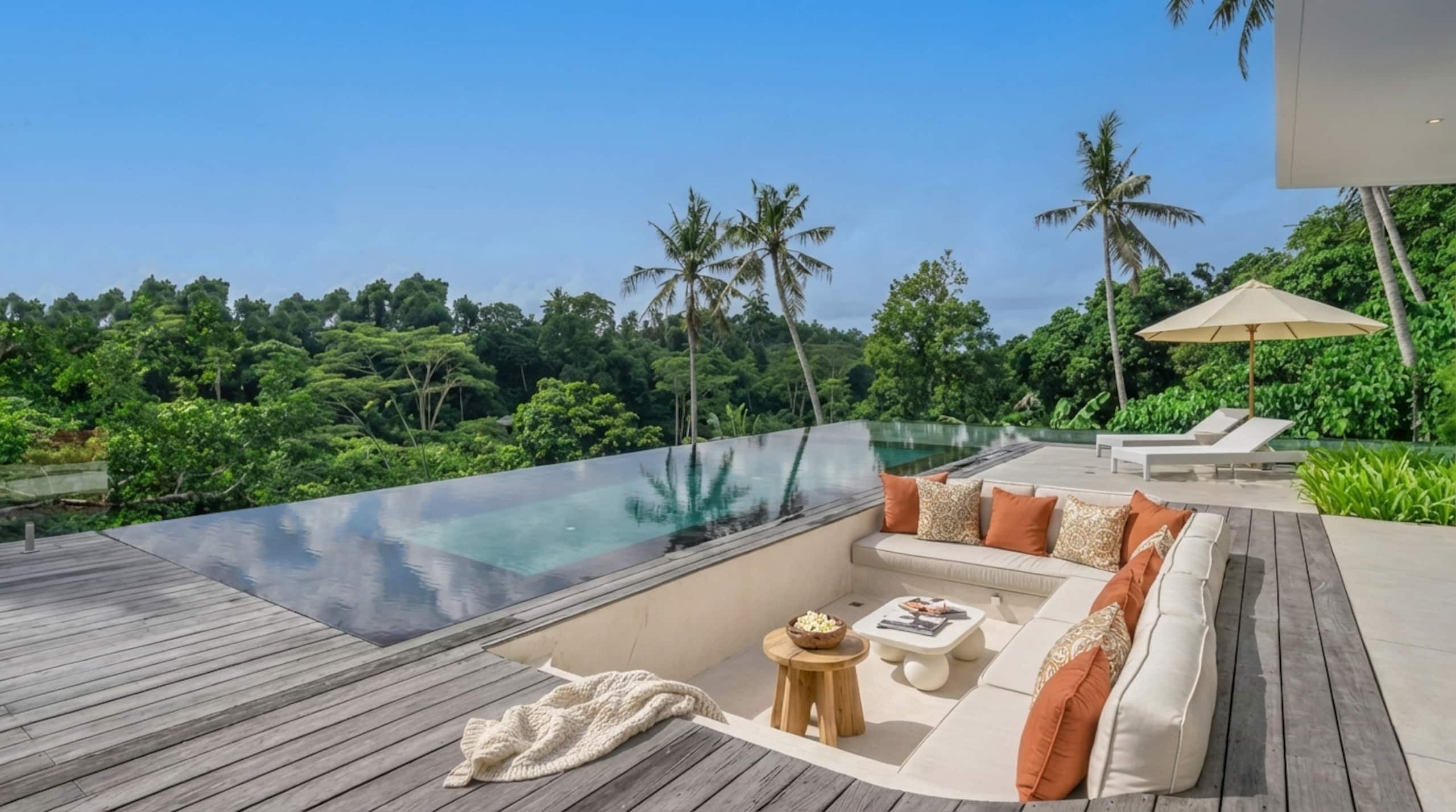 Supreme Villa 4BR Ubud Epic Pool Sunrise Canyon — photo 2