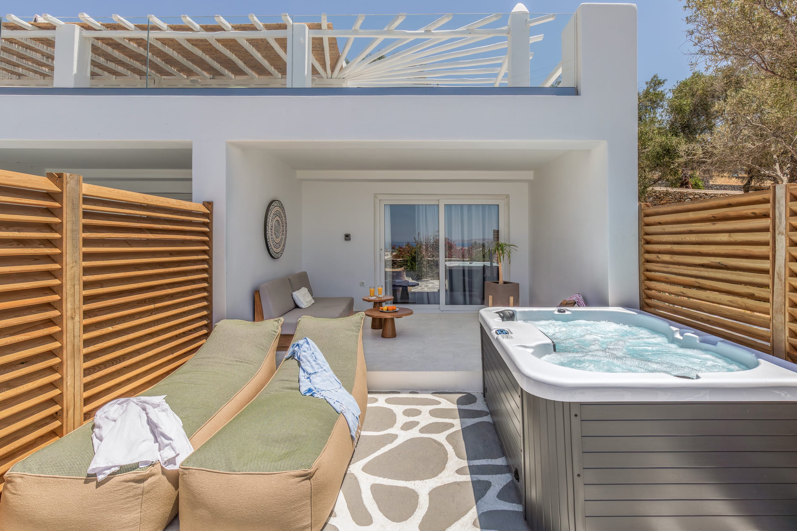 Mykonos Lagom 1 Sea View Studio (180° Sunset Bar) - Apartments for Rent in Mykonos, Greece 21
