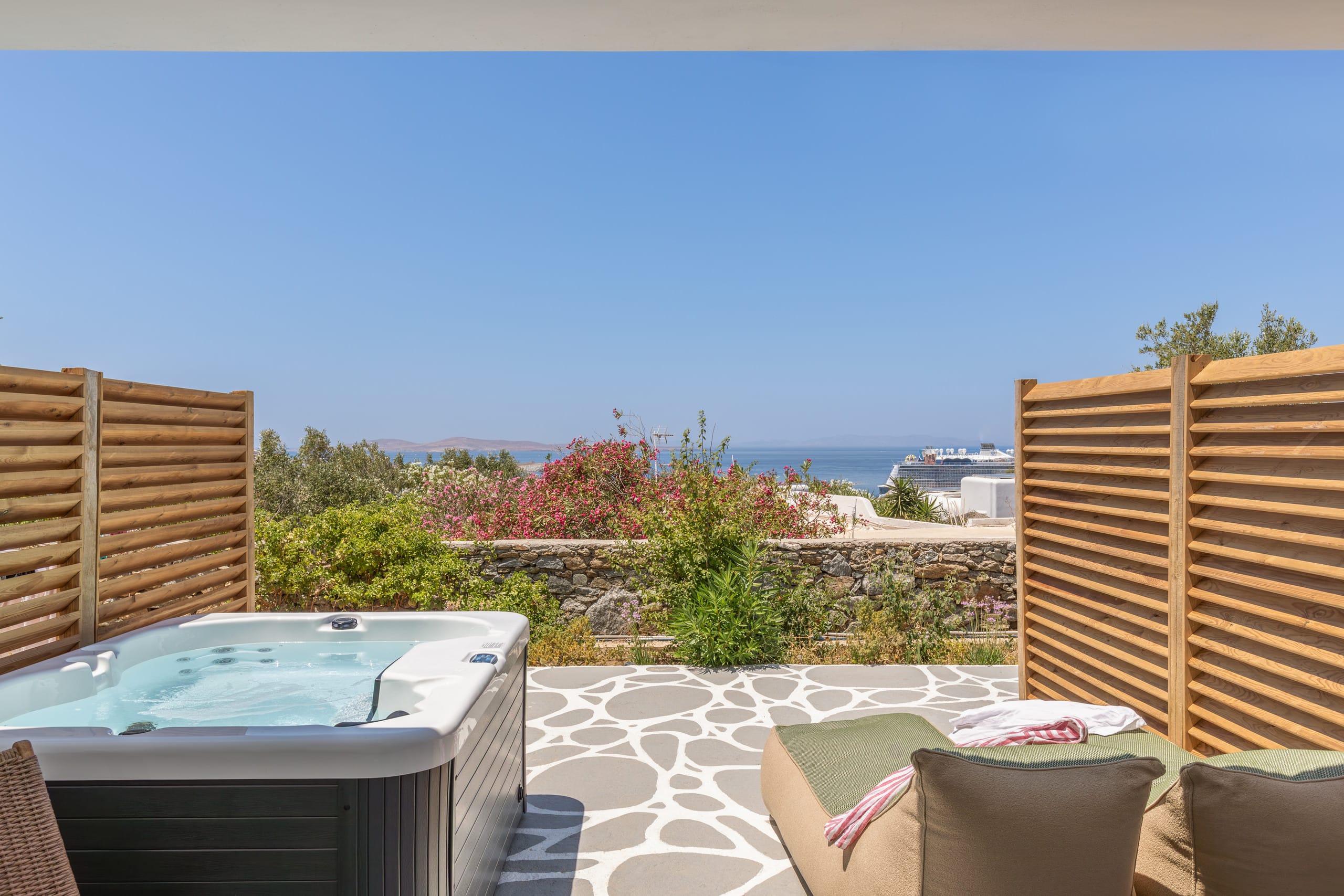 Mykonos Lagom 1 Sea View Studio (180° Sunset Bar) - Apartments for Rent in Mykonos, Greece 27