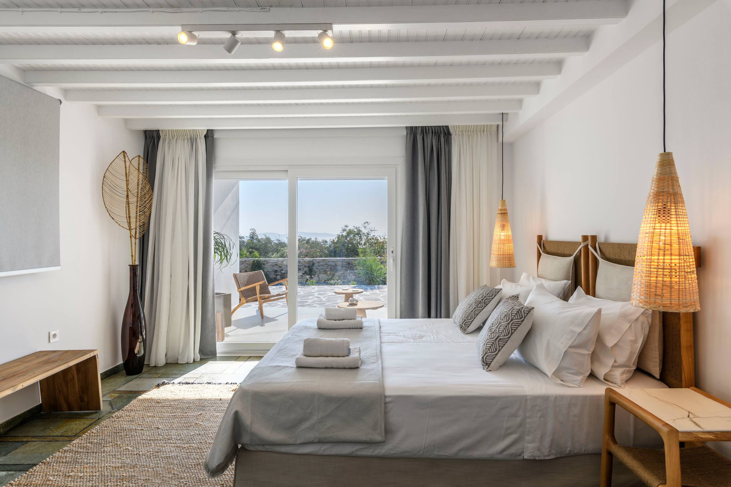 Mykonos Lagom 1 Sea View Studio (180° Sunset Bar) - Apartments for Rent in Mykonos, Greece