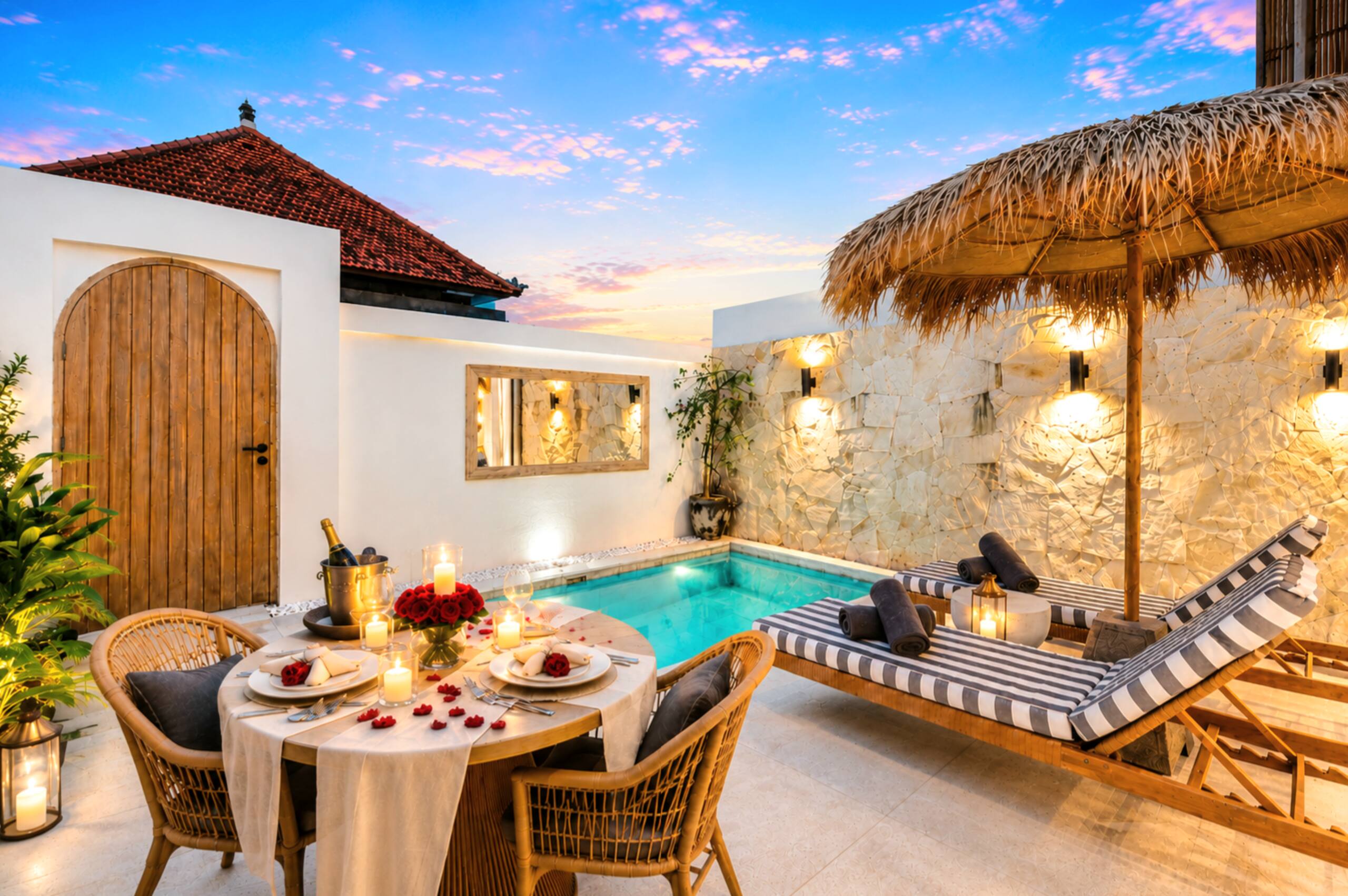 Luxury 1BR Pool Villa•Exclusive Services•7" Beach