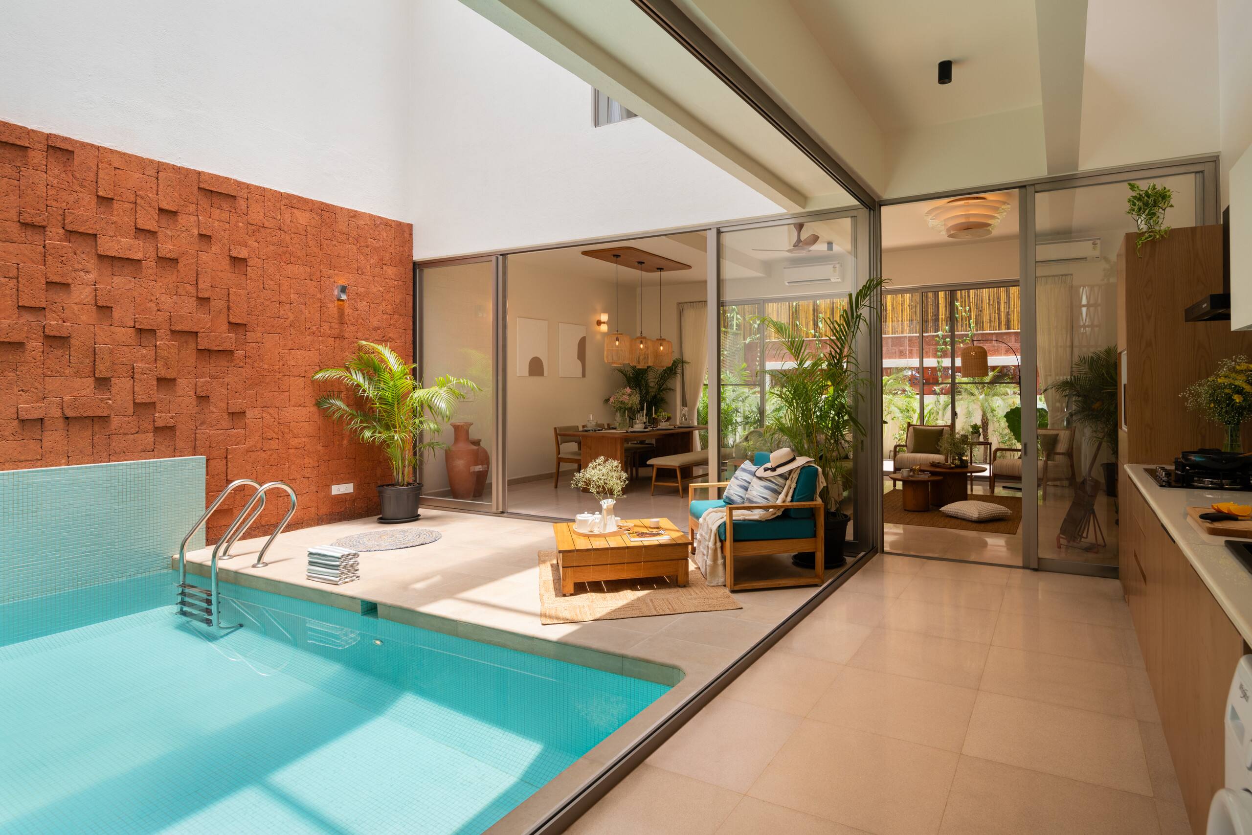 TBK villaR4 | Pvt Pool | Vagator | 5 mins to Beach 7