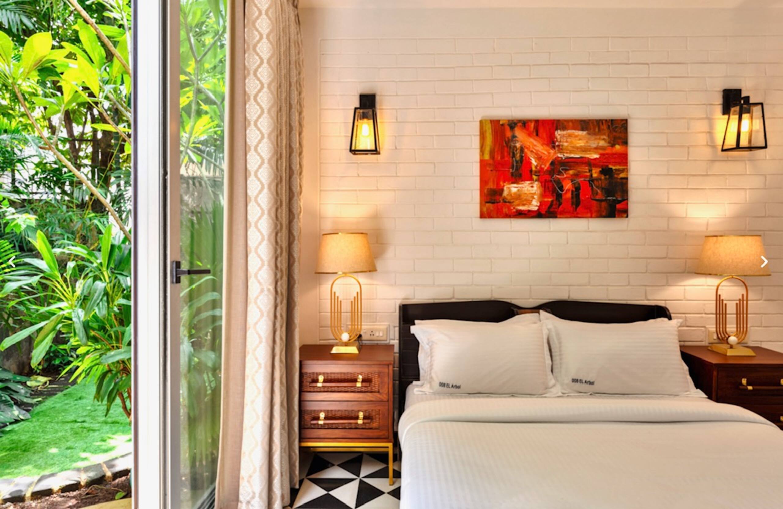 Modern Tropical 2BHK | Near Beach | Pool & Garden 13