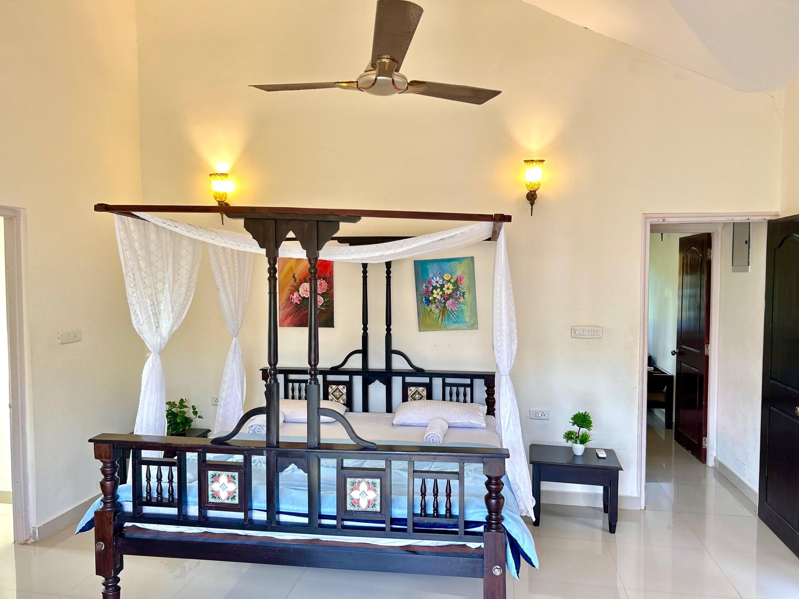Varca 3BHK Villa-Pool, Field-View & Near Beach 14