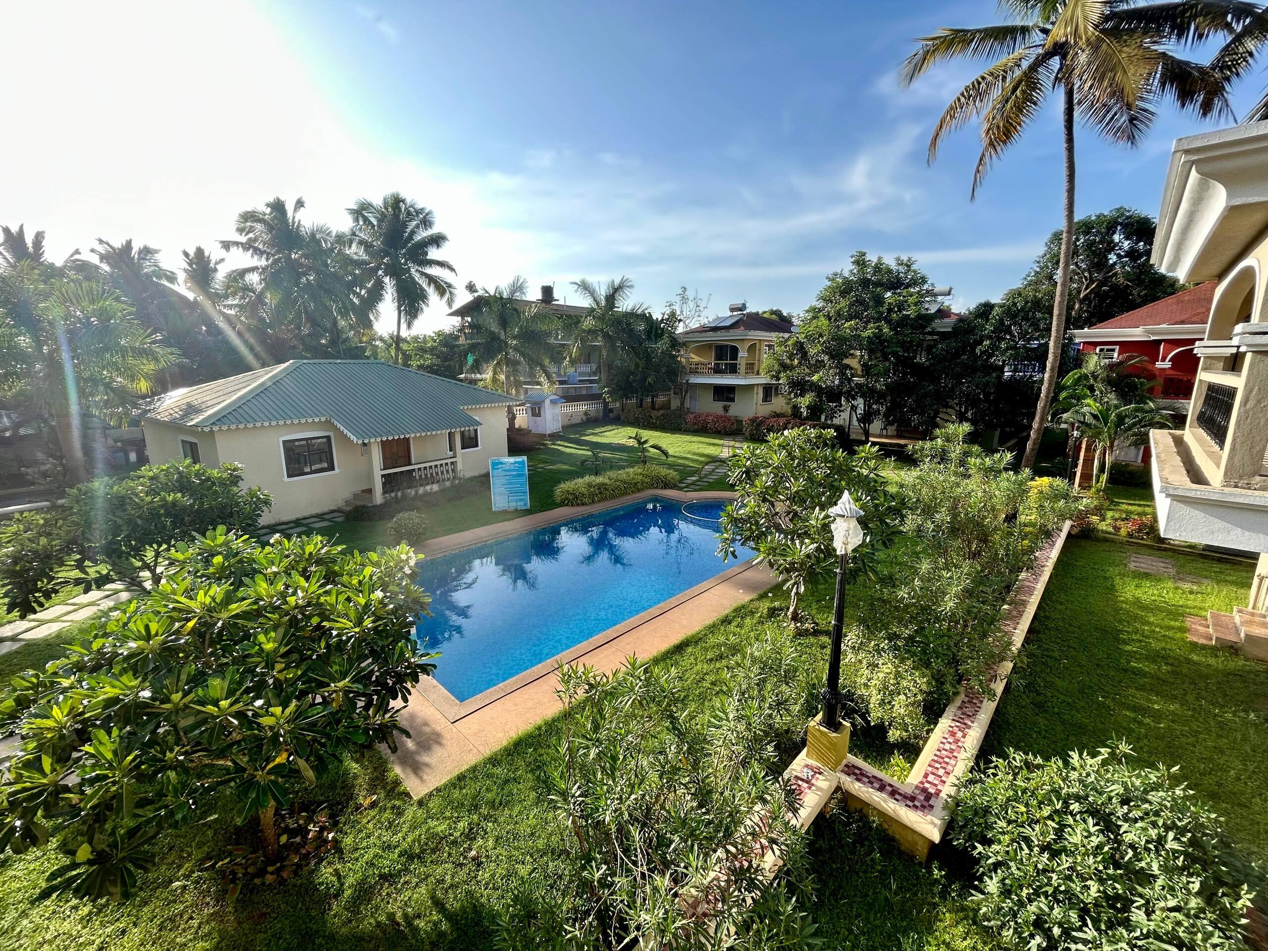Varca 3BHK Villa-Pool, Field-View & Near Beach 39
